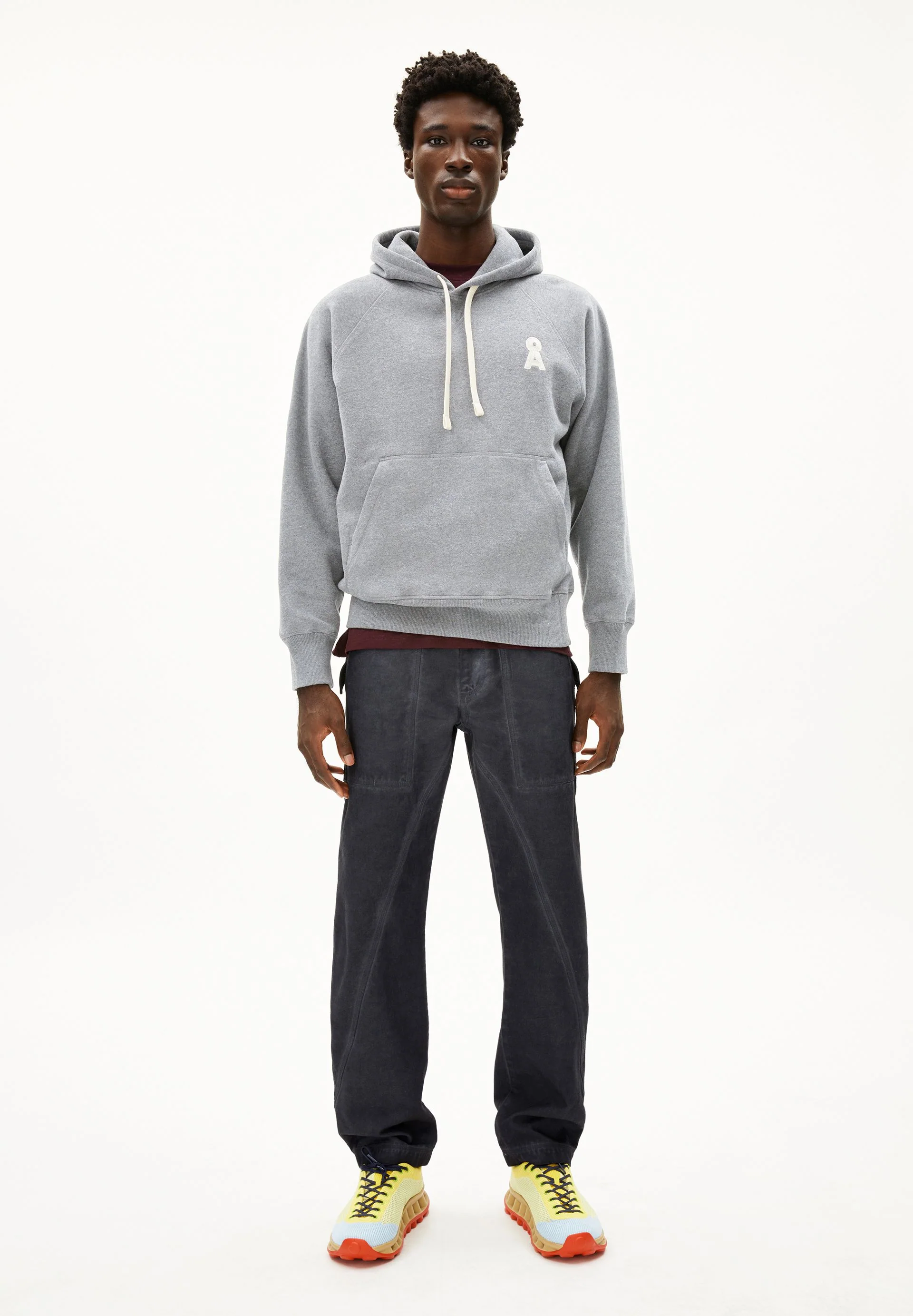 ICONIC Å MELANGE HOODIE | silver melange - Image 5