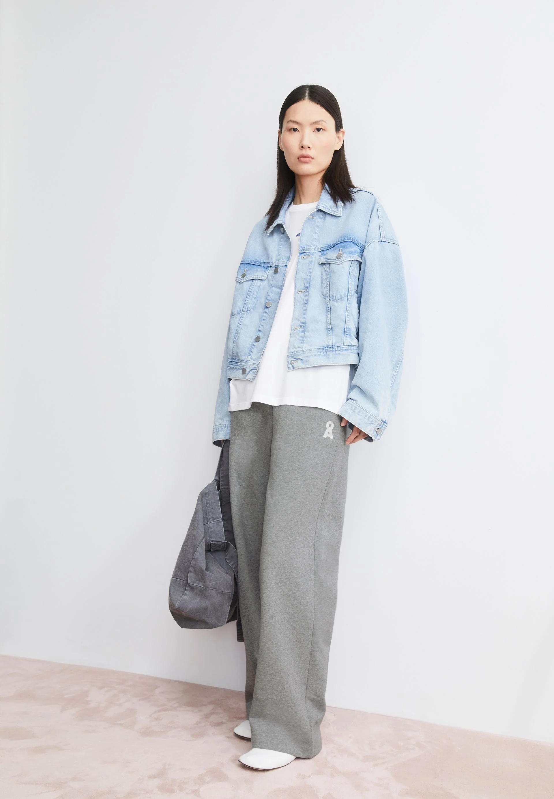 ICONIC Å IVAARA SWEATHOSE | silver melange - Image 4