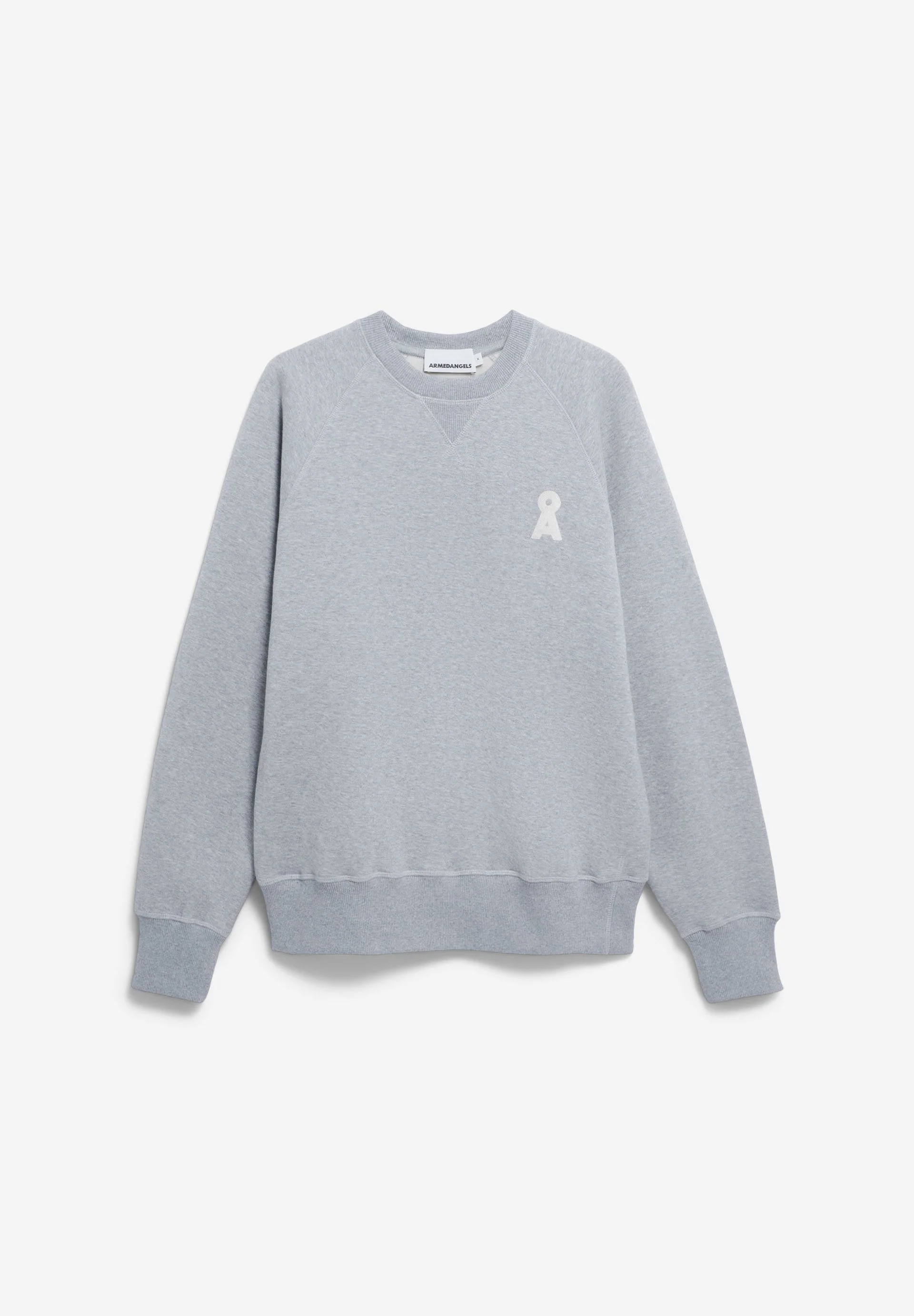 ICONIC Å MELANGE SWEATSHIRT | silver melange - Image 6