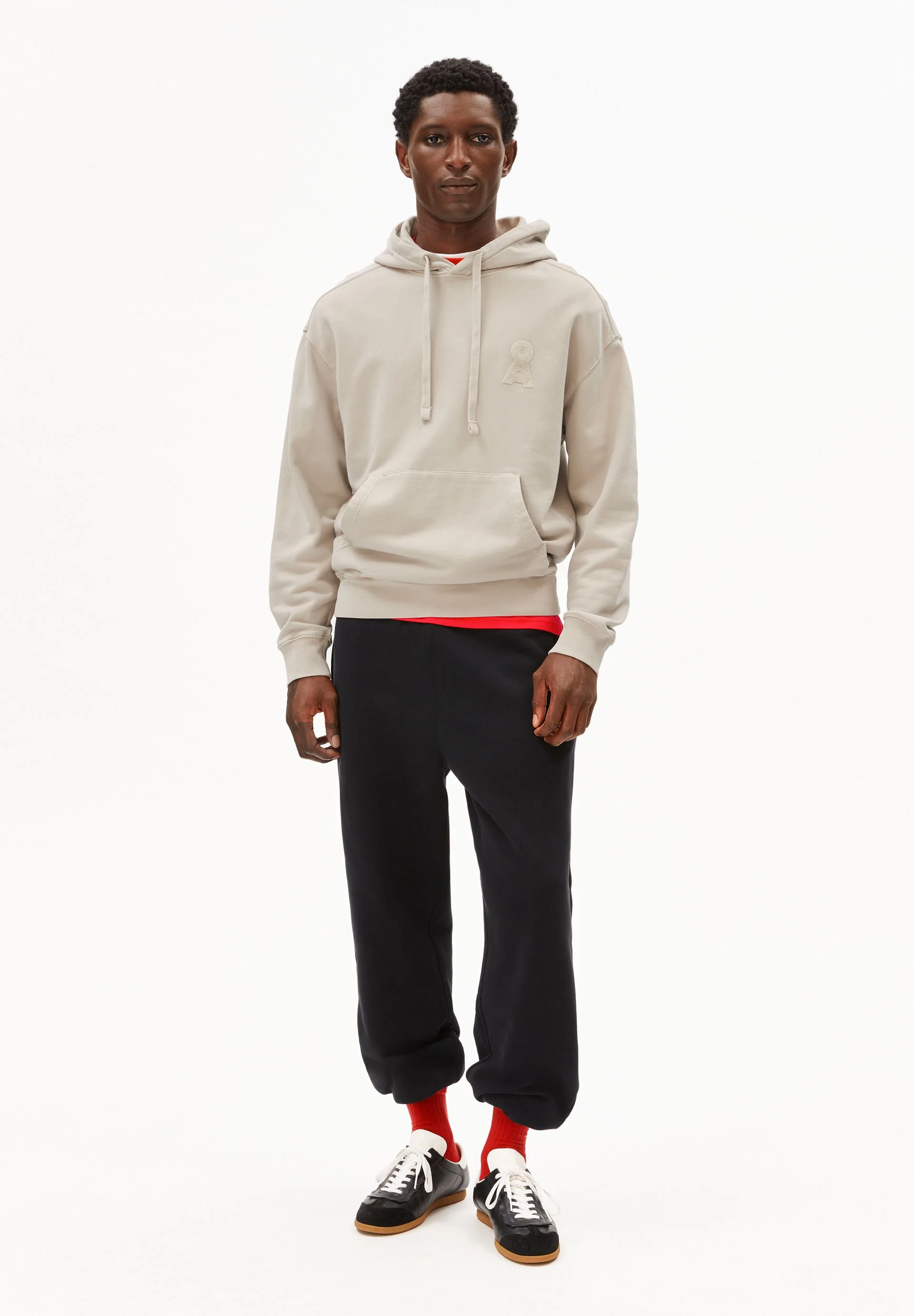 ICONIC Å KIRAAN GMT DYE SWEATHOODIE | sand stone washed - Image 5