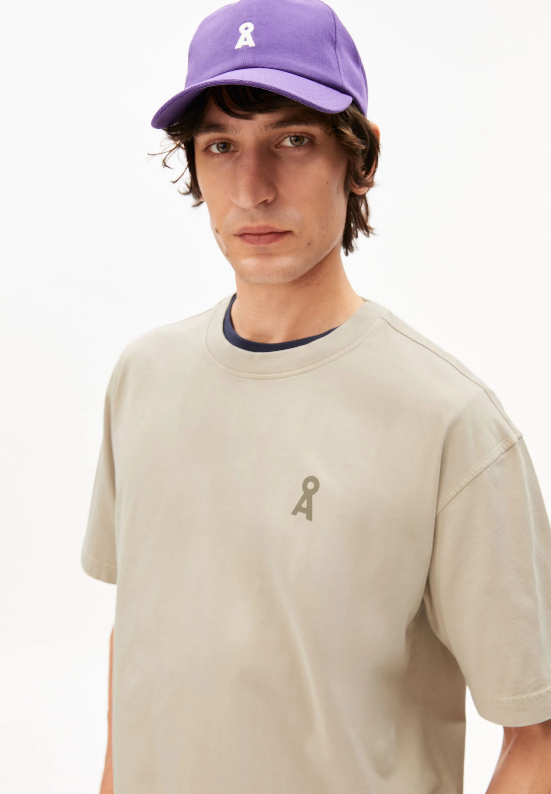ICONIC Å MAARKOS GD T-SHIRT | sand stone washed - Image 3