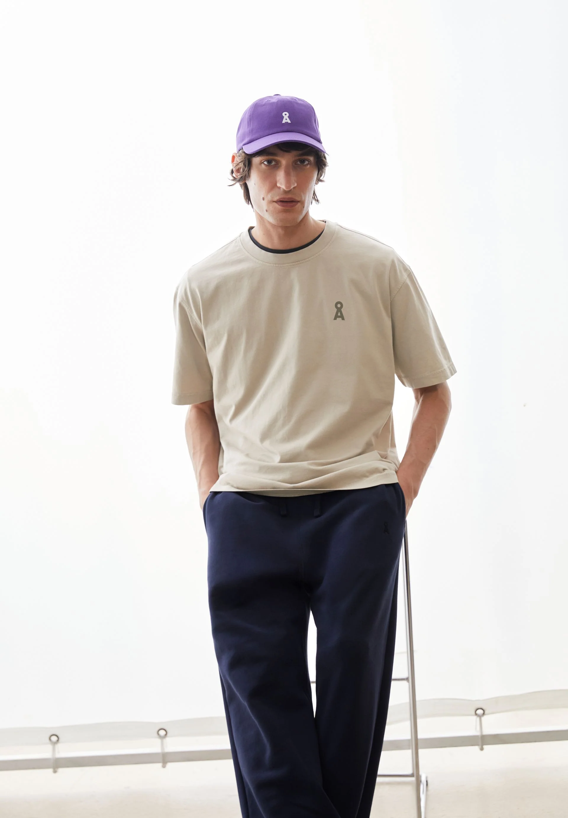 ICONIC Å MAARKOS GD T-SHIRT | sand stone washed - Image 4