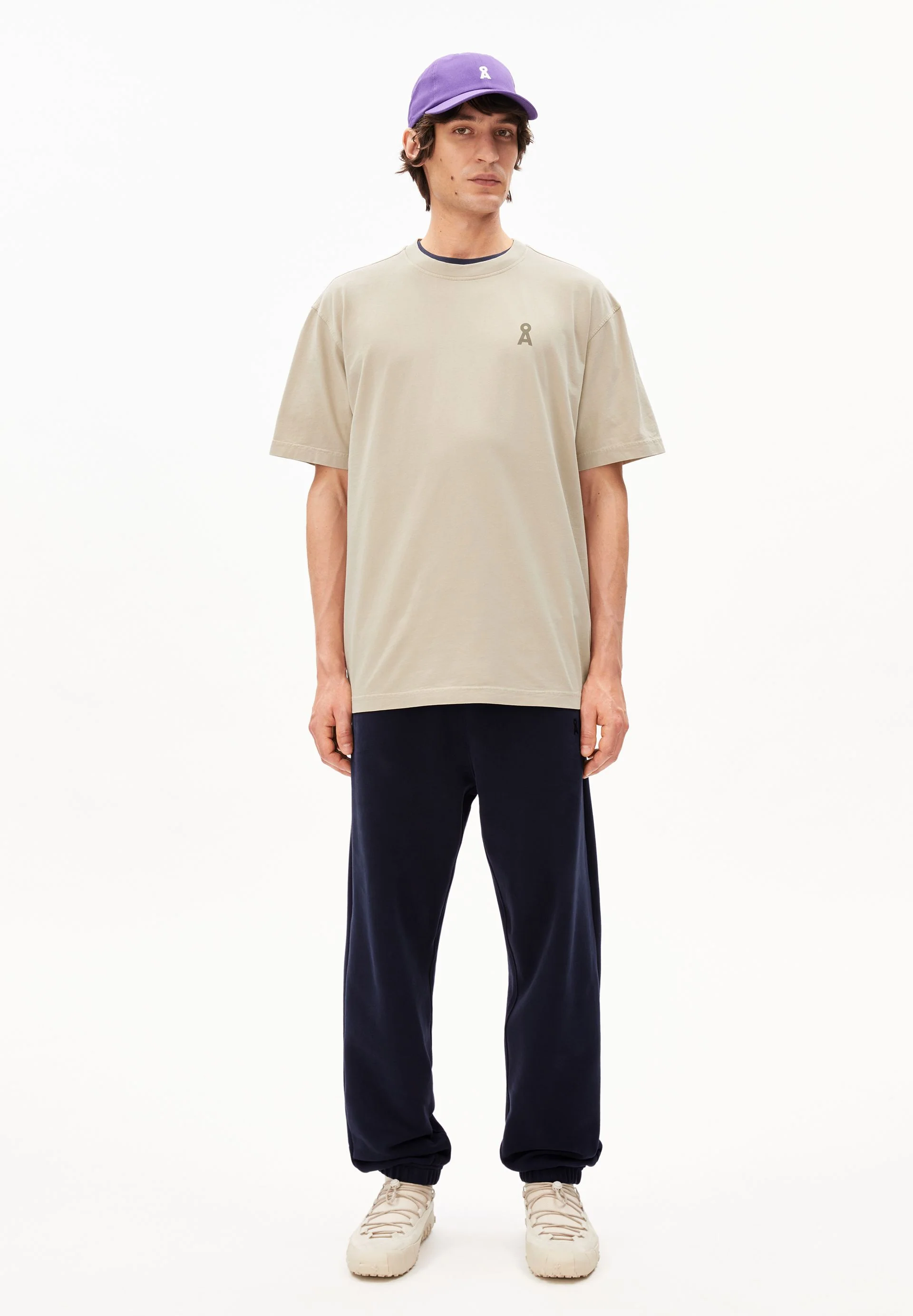 ICONIC Å MAARKOS GD T-SHIRT | sand stone washed - Image 5