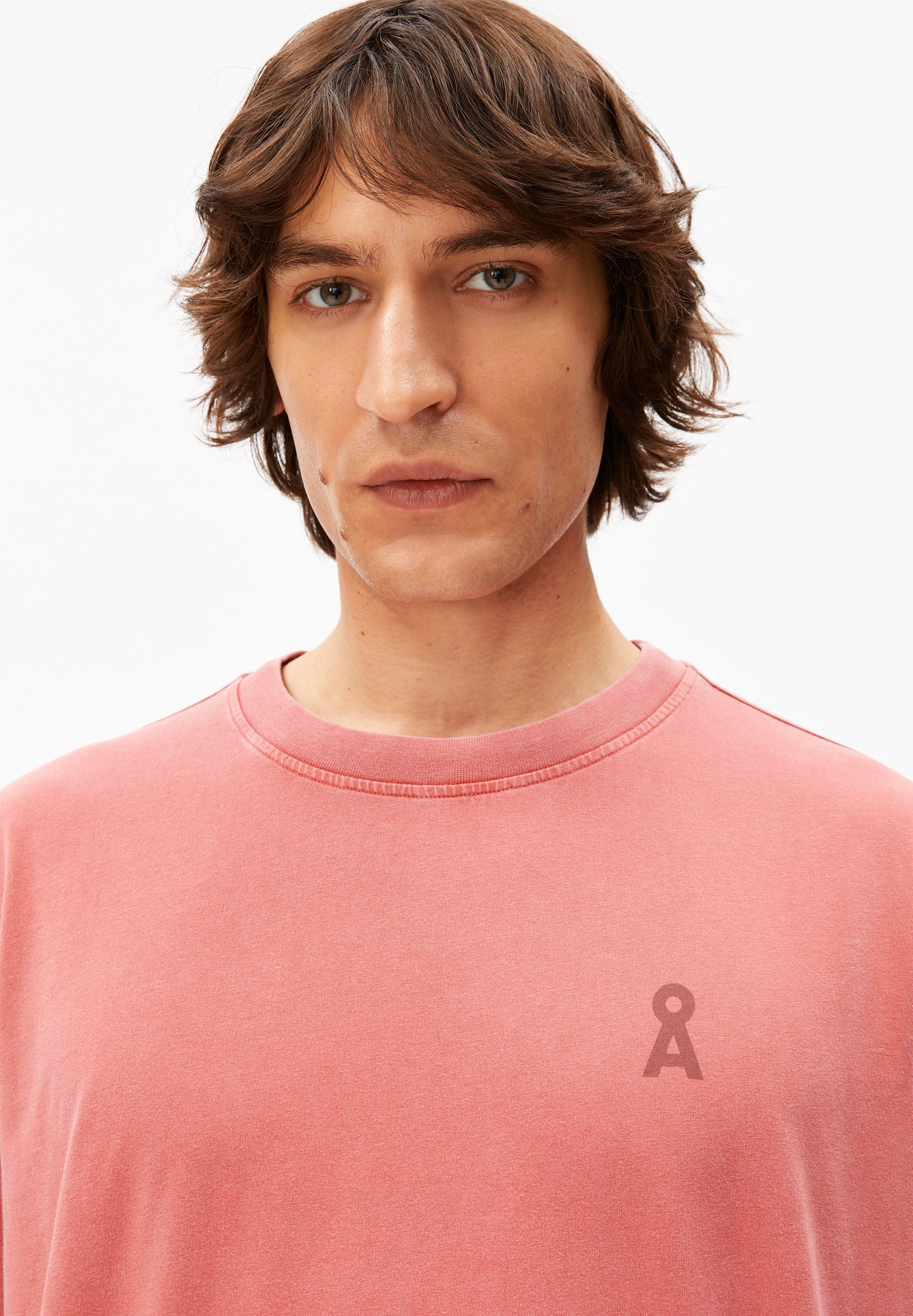 ICONIC Å MAARKOS GD T-SHIRT | tabasco red washed - Image 3