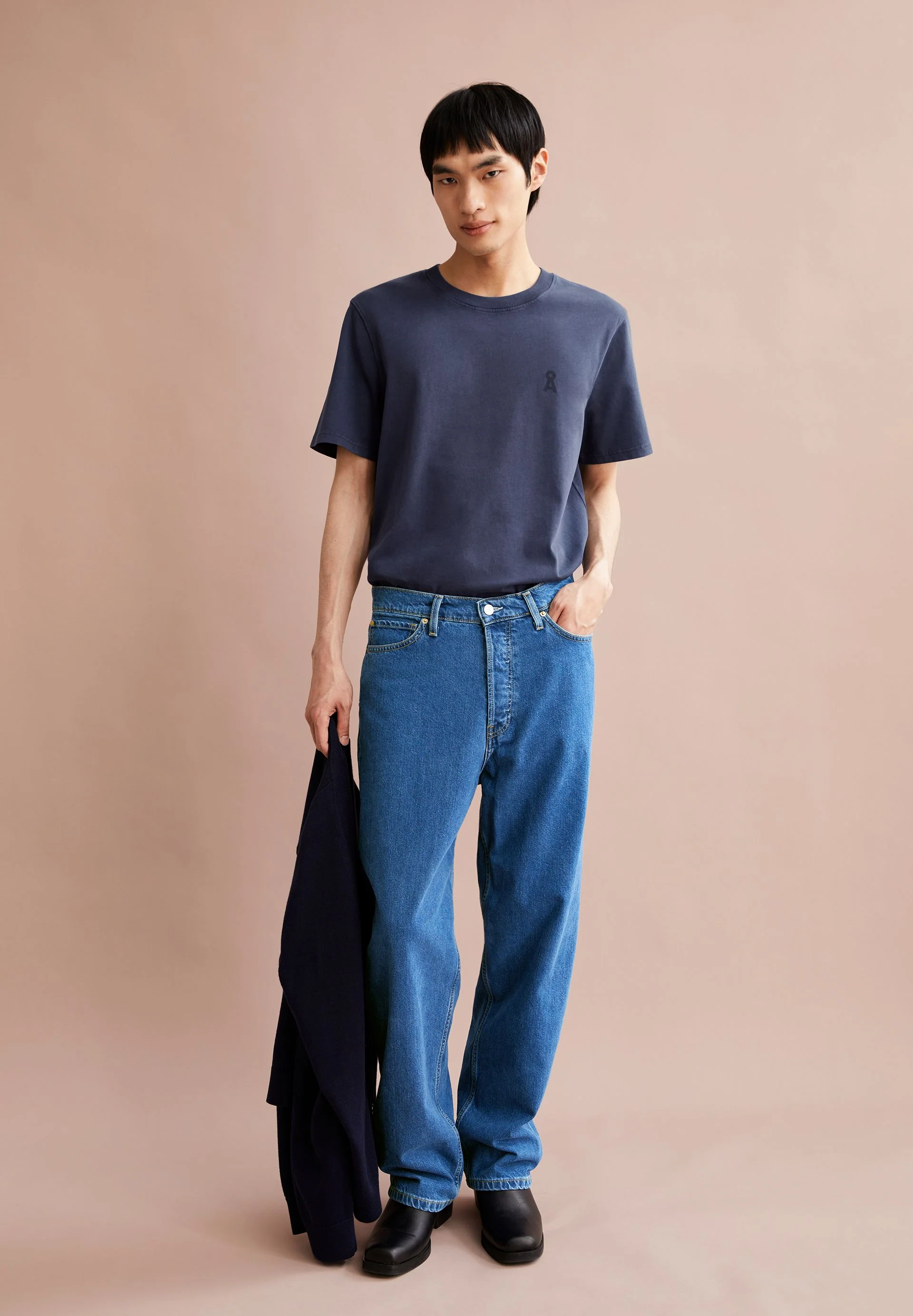 ICONIC Å MAARKOS GMT DYE T-SHIRT | blue noon washed - Image 4