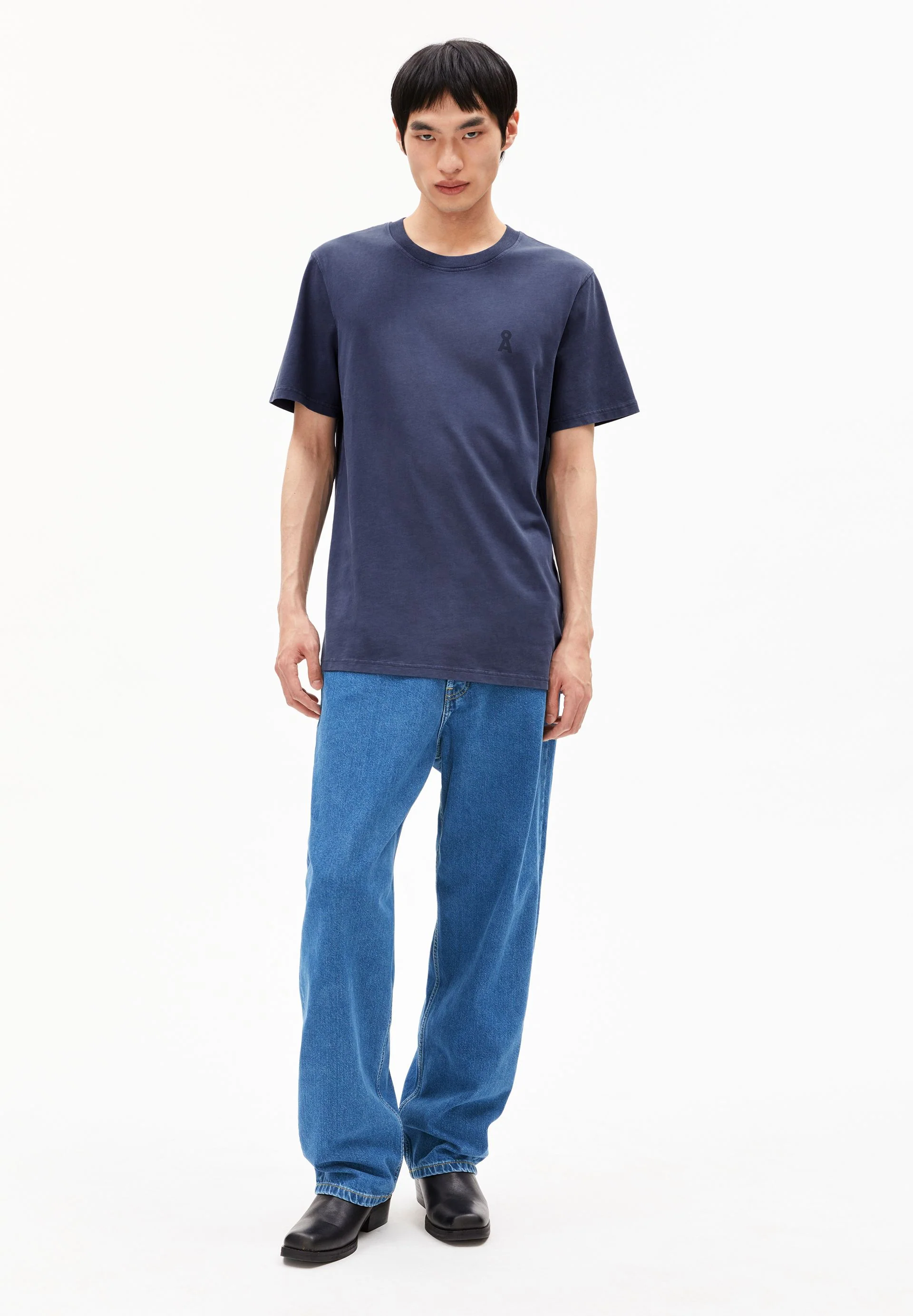 ICONIC Å MAARKOS GMT DYE T-SHIRT | blue noon washed - Image 5