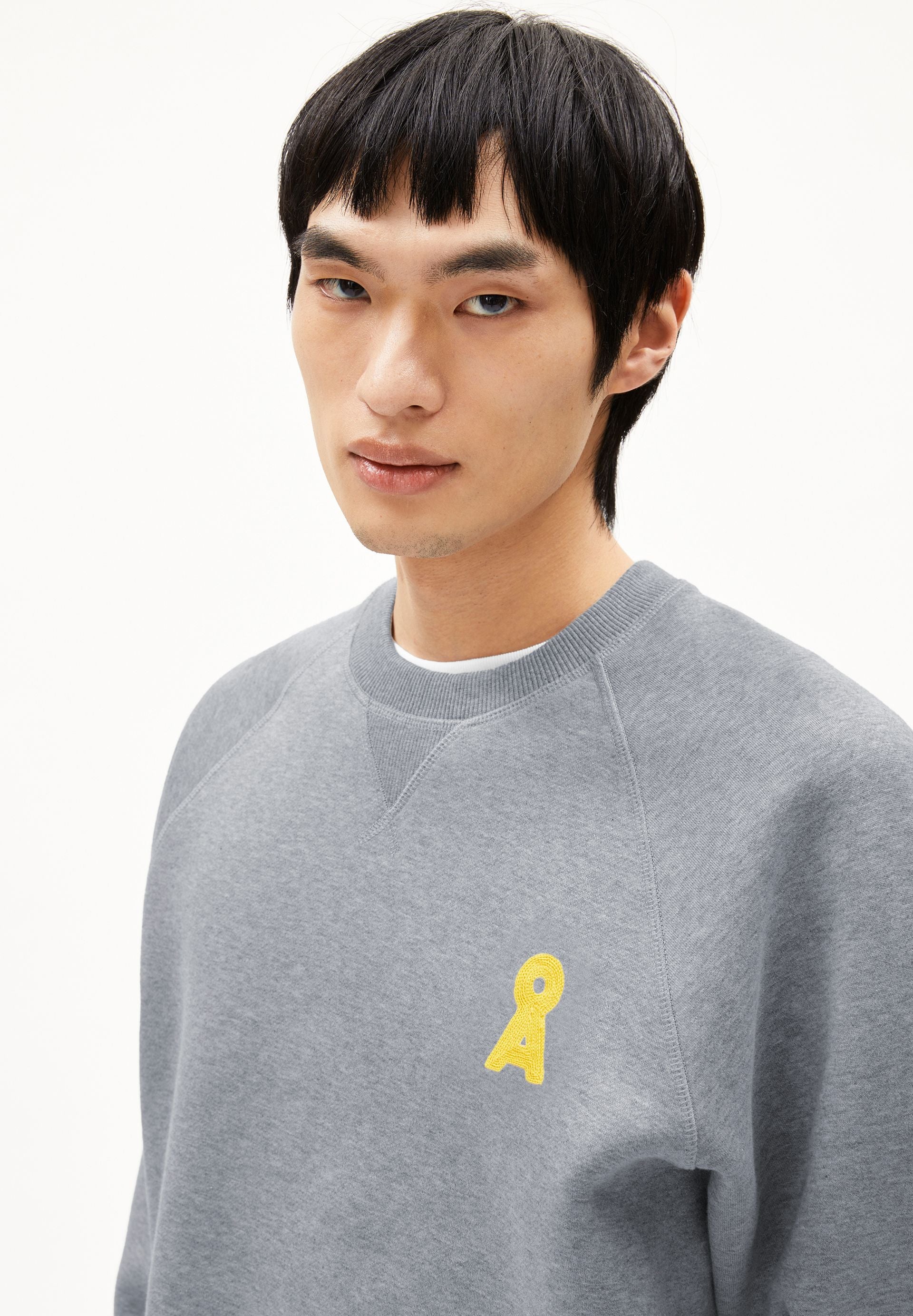 ICONIC Å MEL SWEATSHIRT | silver melange - Image 3