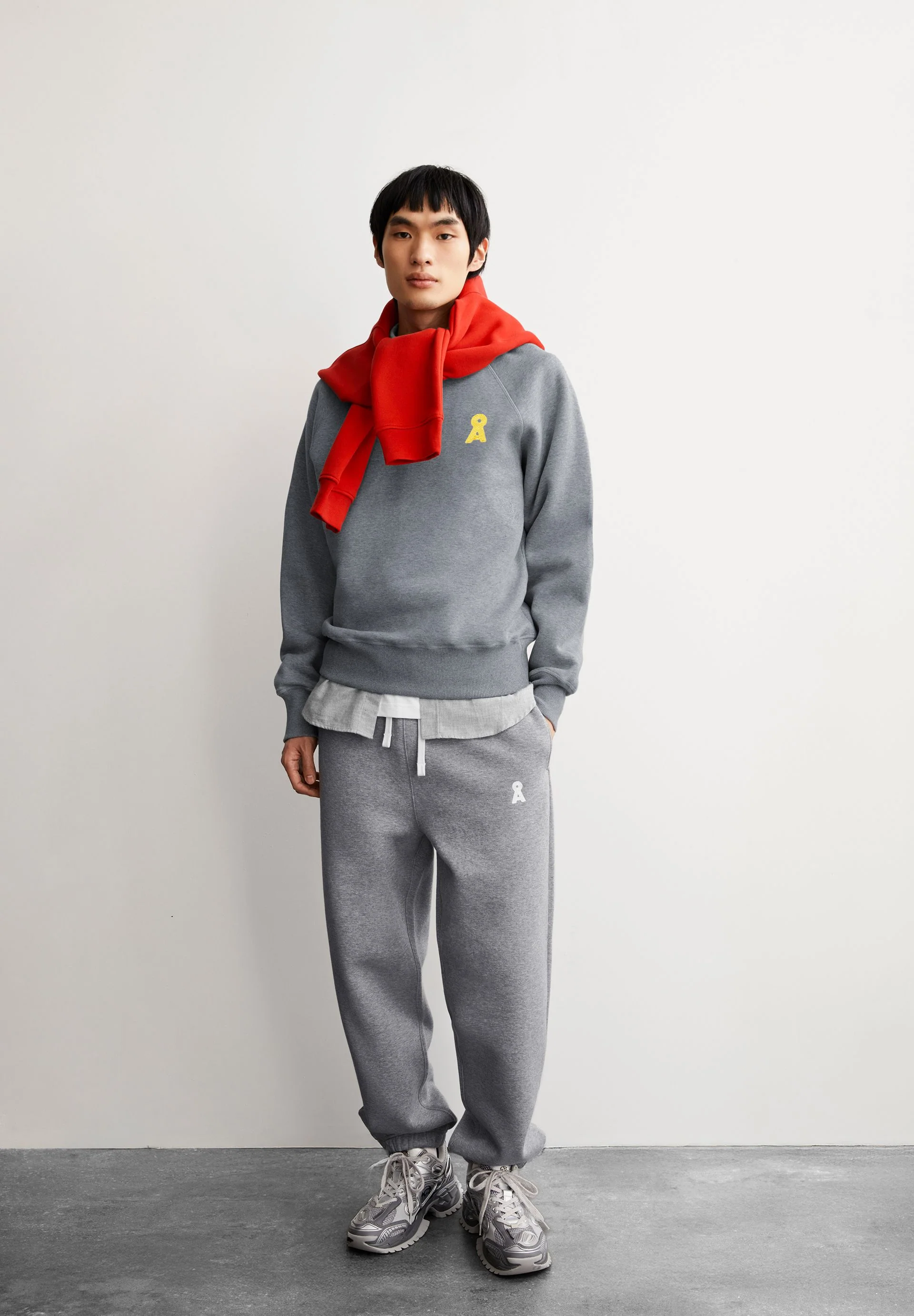 ICONIC Å MEL SWEATSHIRT | silver melange - Image 4