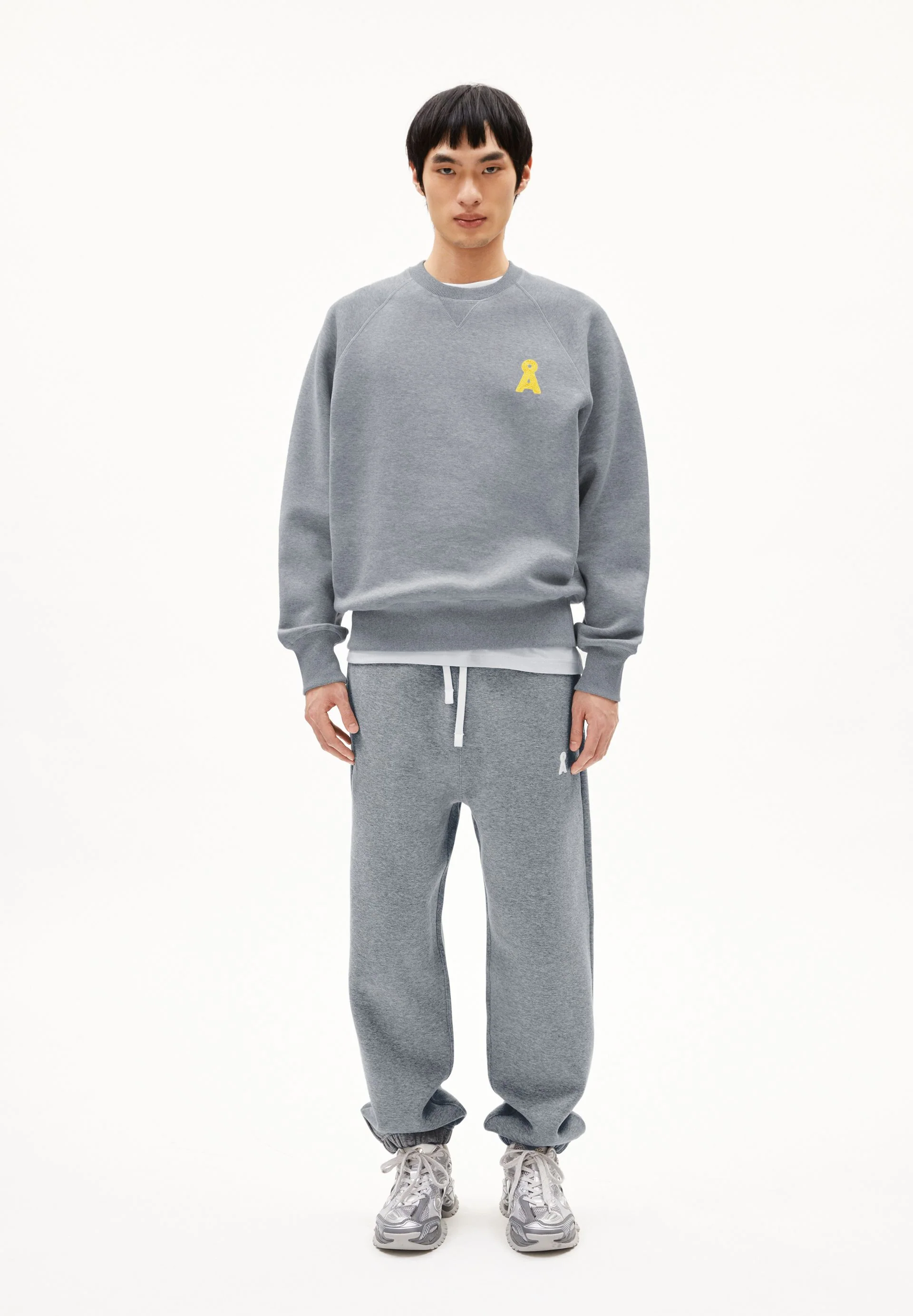 ICONIC Å MEL SWEATSHIRT | silver melange - Image 5