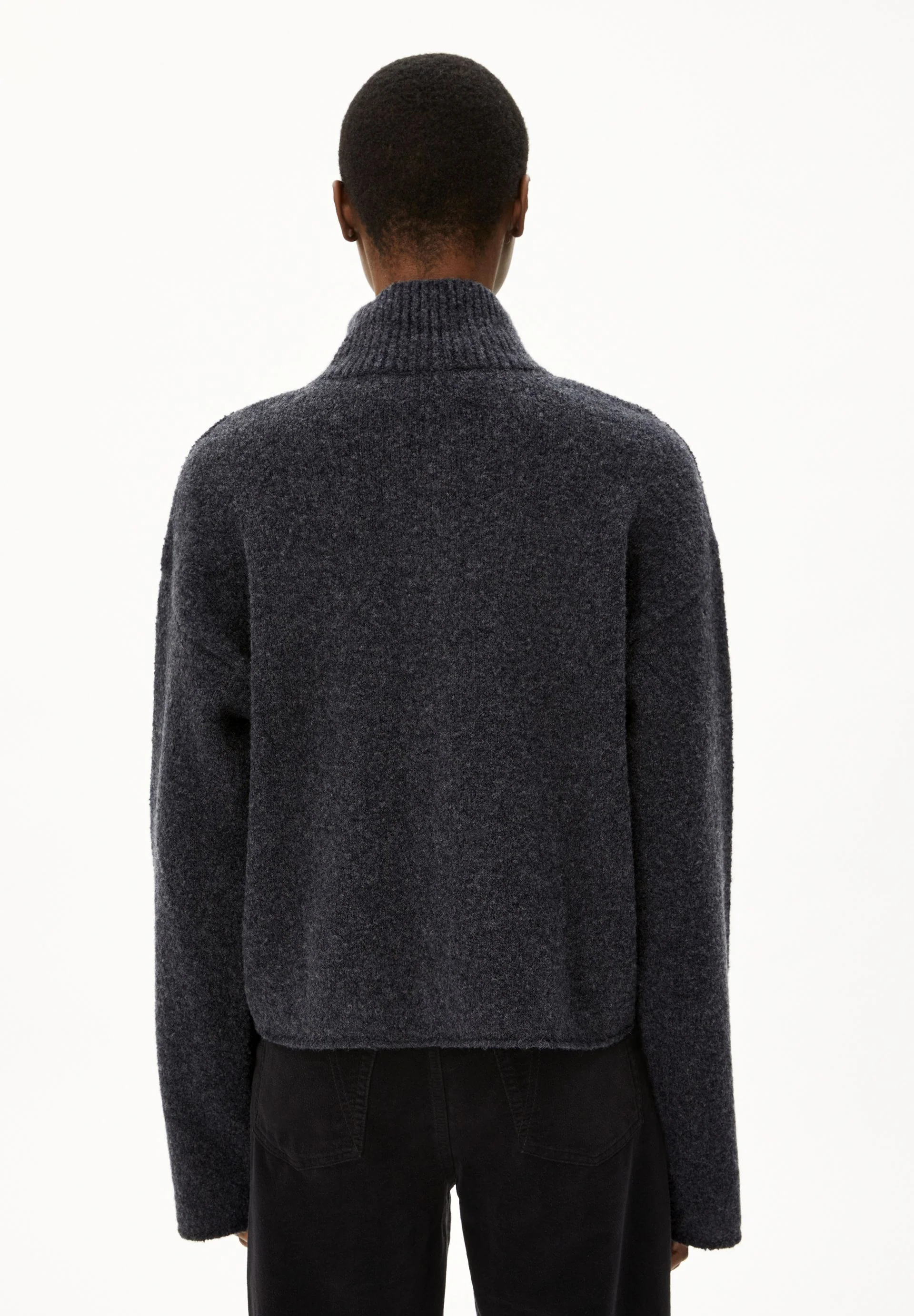 ICONIC Å RAMONAA BOUCLÉ | steel melange-oatmilk - Image 2