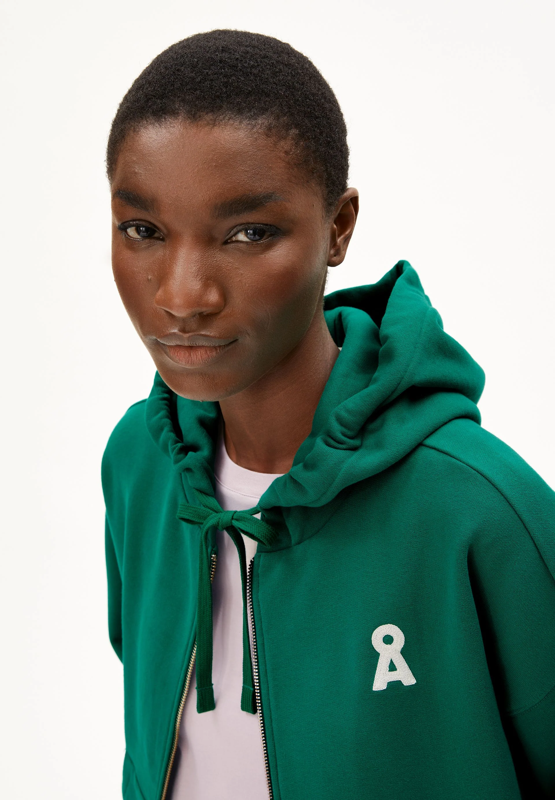 ICONIC Å RIXAMAA SWEATJACKE | emerald green - Image 3
