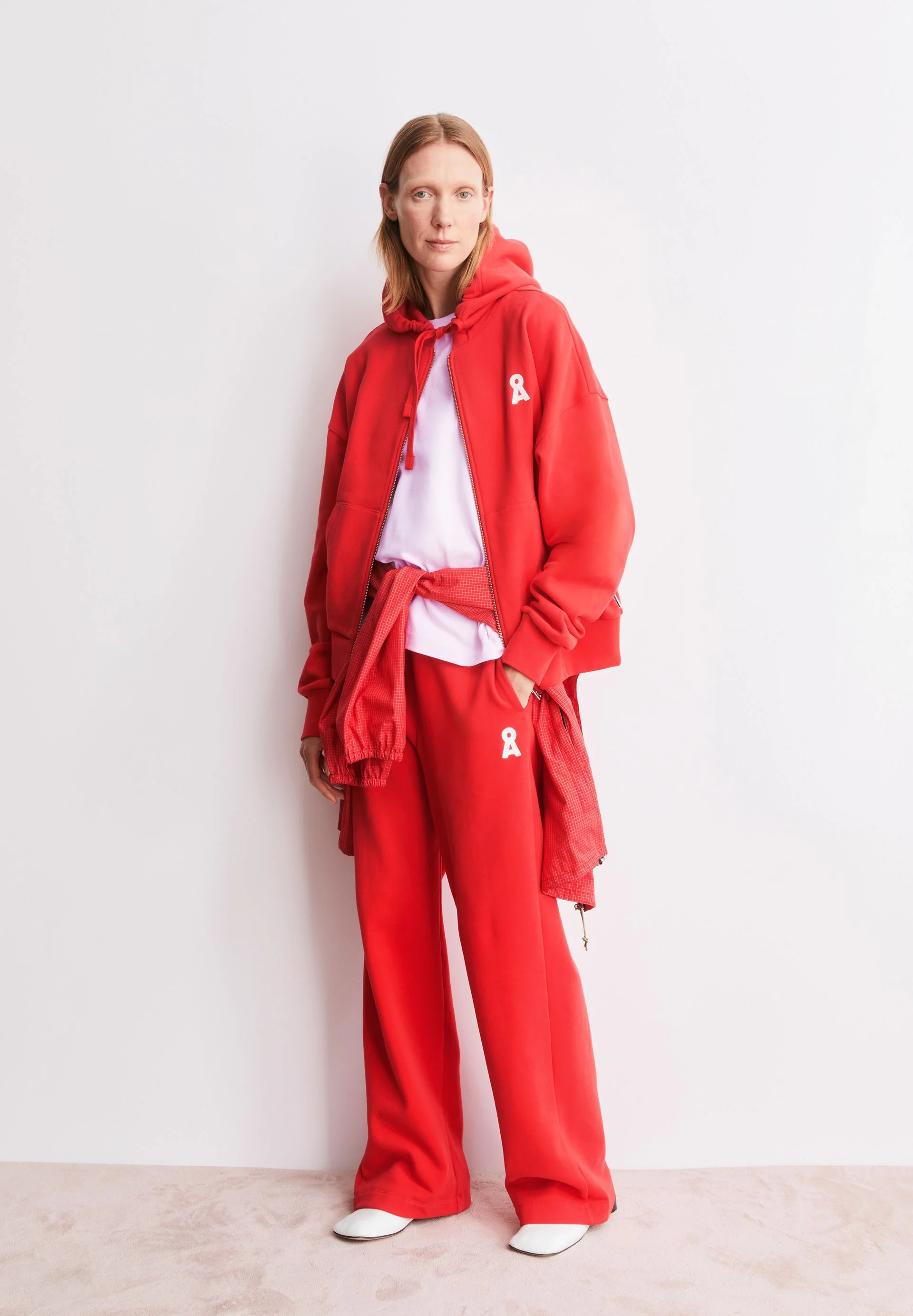ICONIC Å RIXAMAA SWEATJACKE | mars red - Image 4