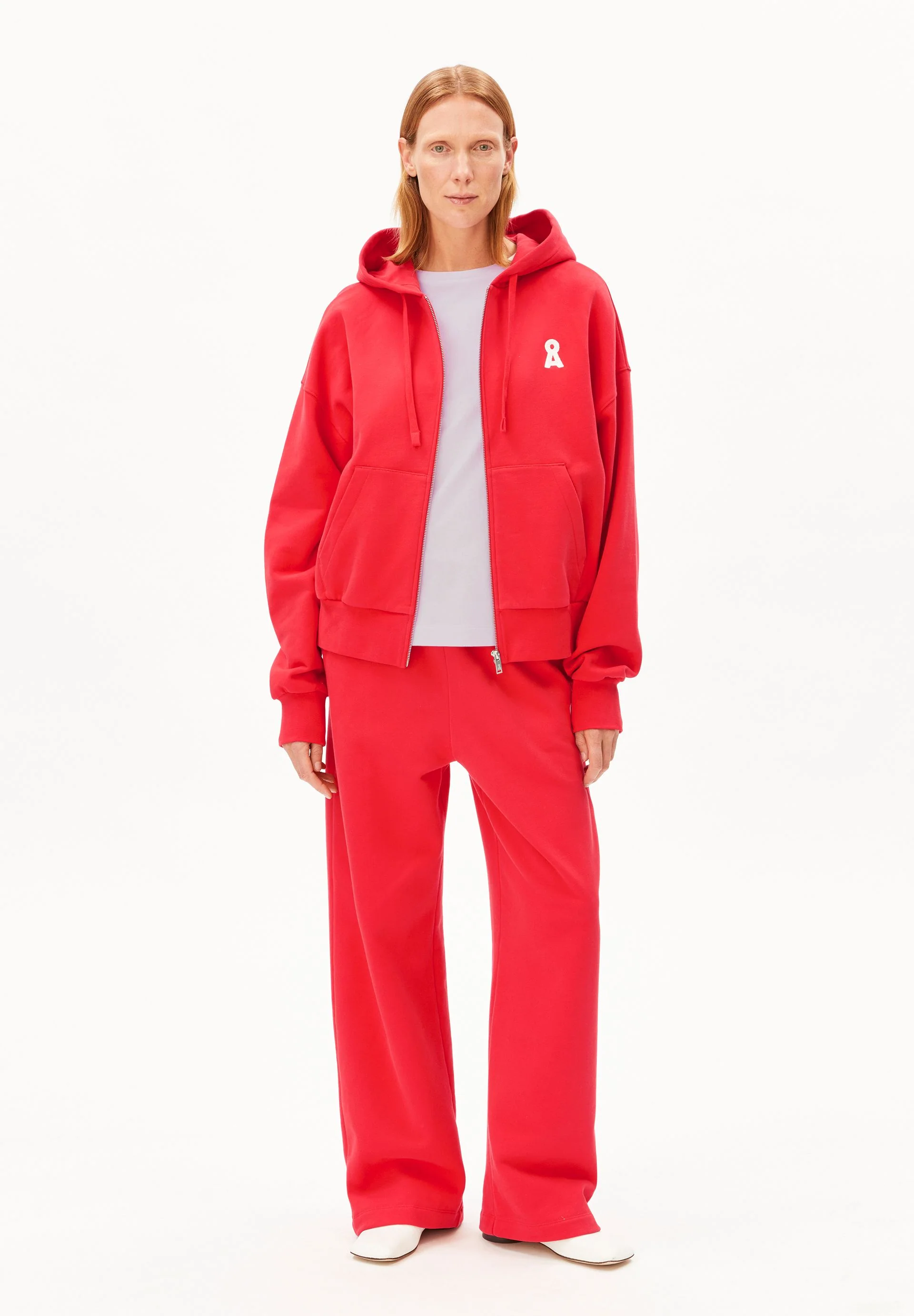 ICONIC Å RIXAMAA SWEATJACKE | mars red - Image 5