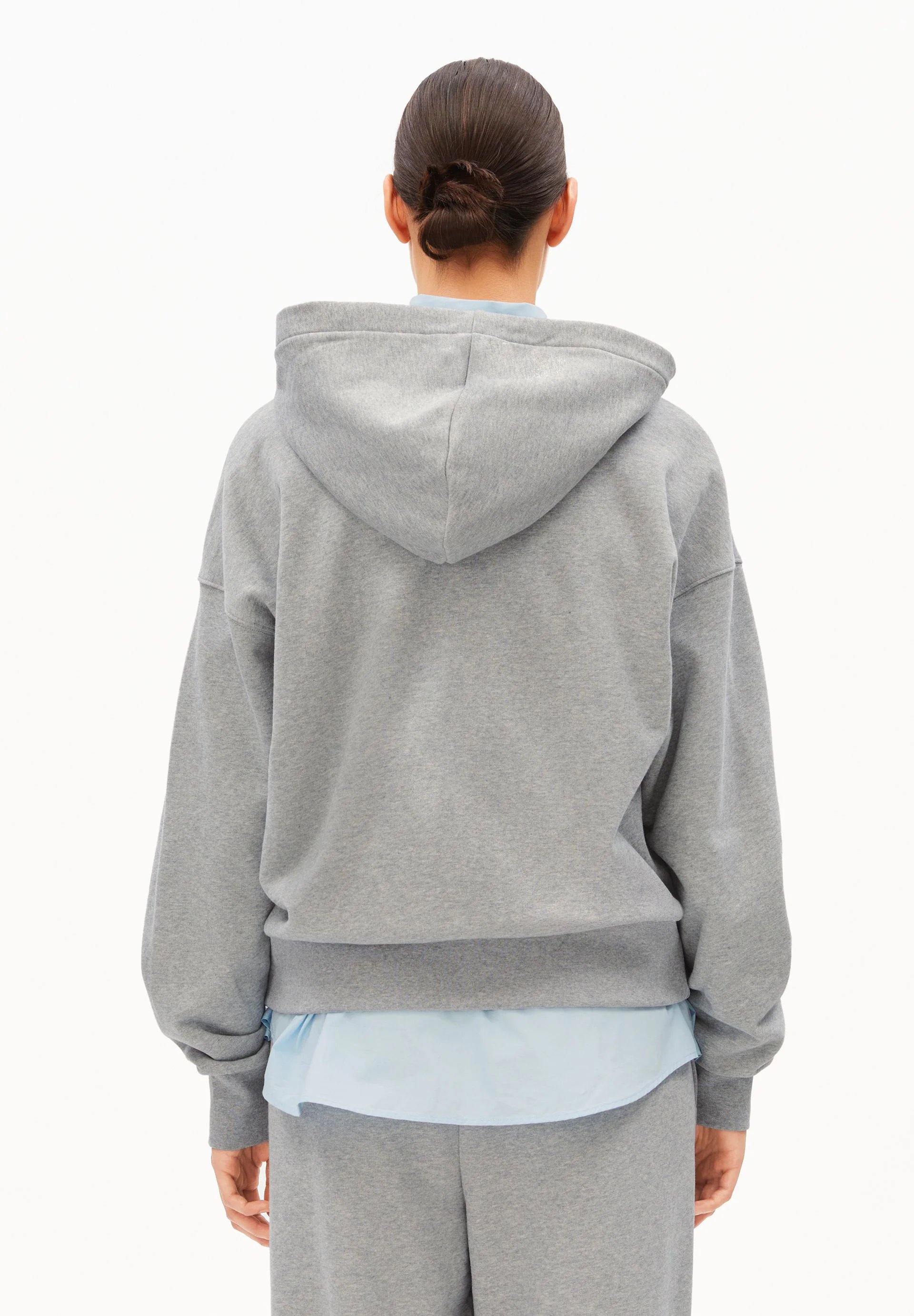 ICONIC Å RIXAMAA SWEATJACKE | silver melange - Image 2