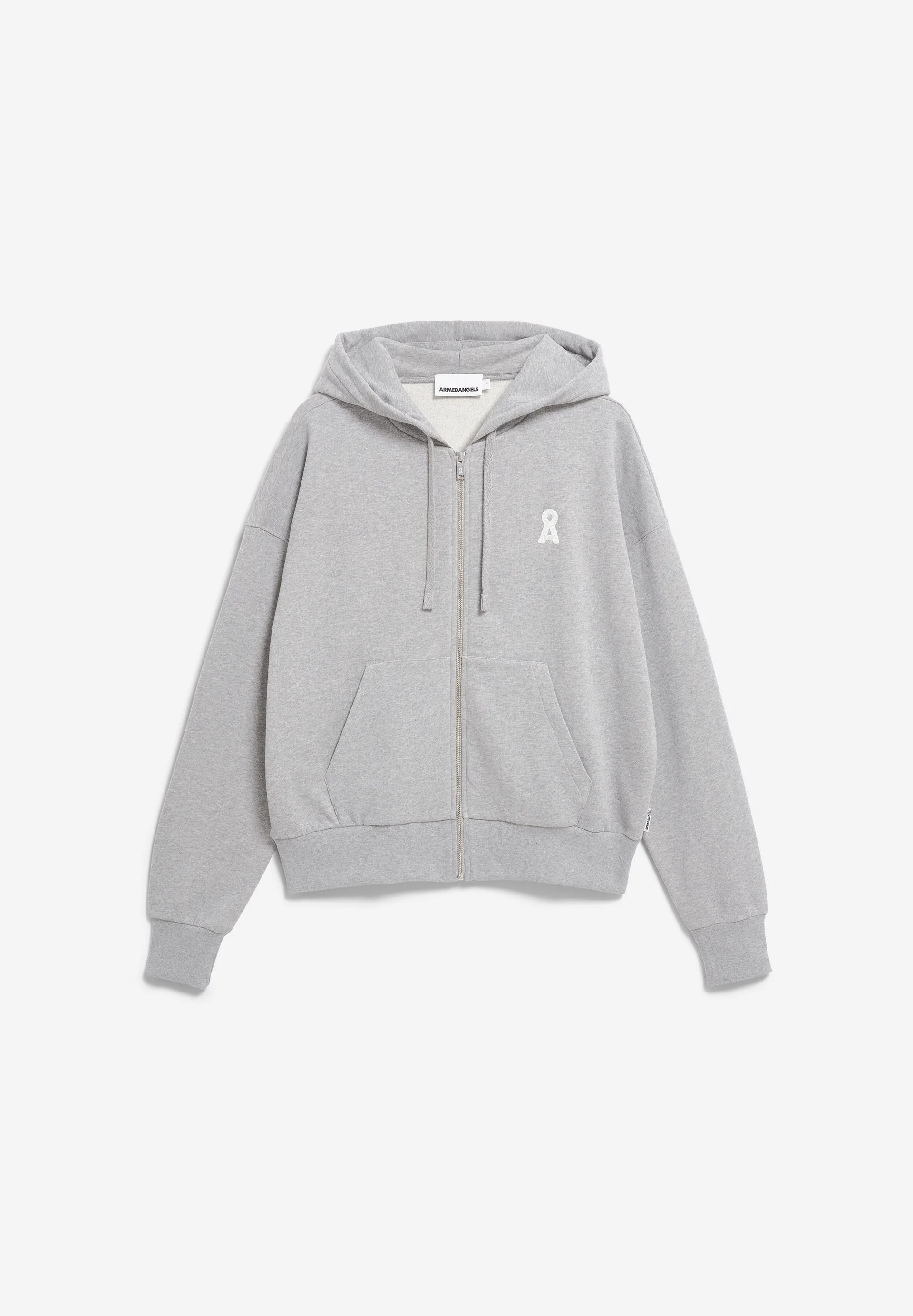 ICONIC Å RIXAMAA SWEATJACKE | silver melange - Image 6