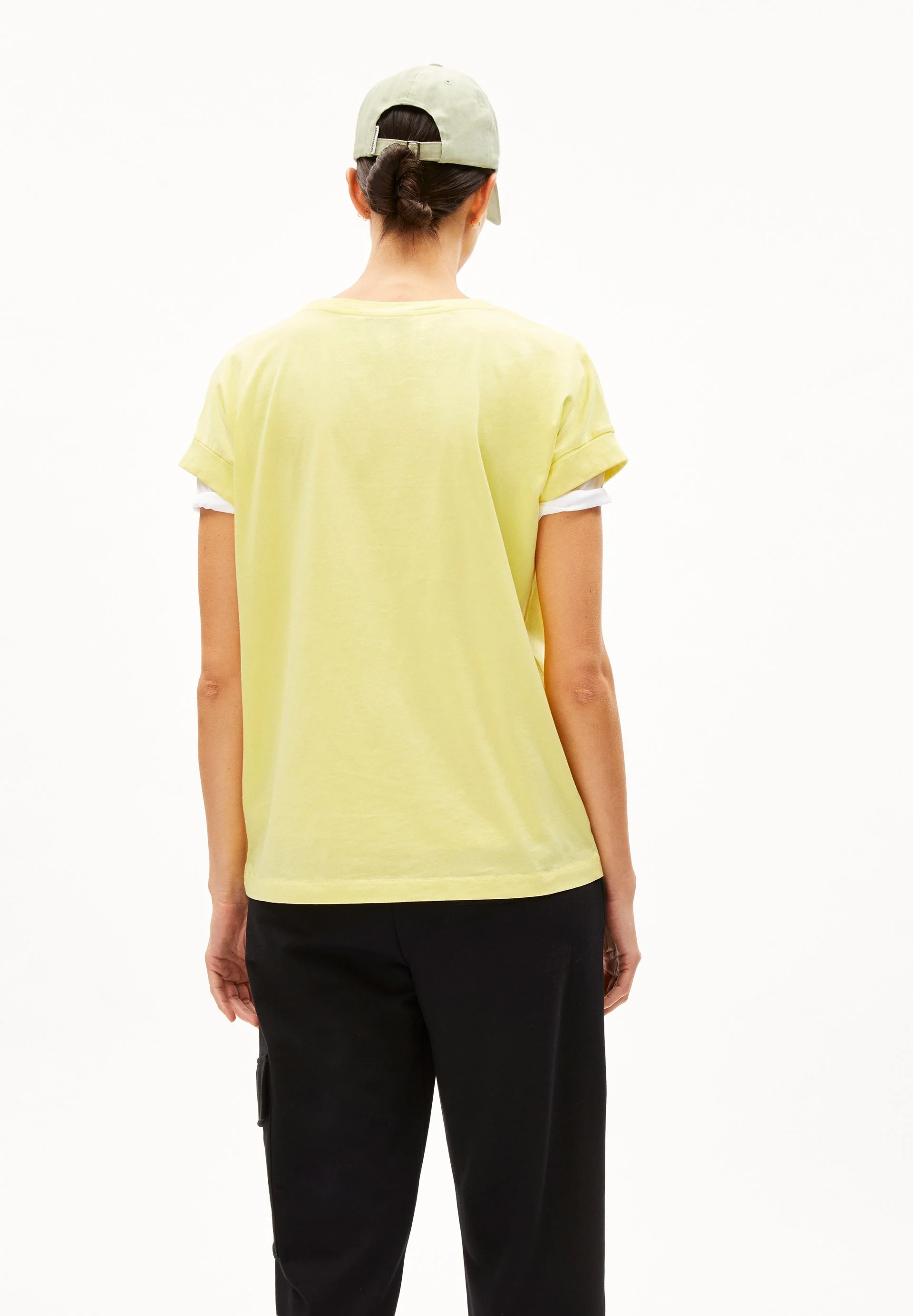 IDAARA T-SHIRT | armedangels yellow light - Image 2