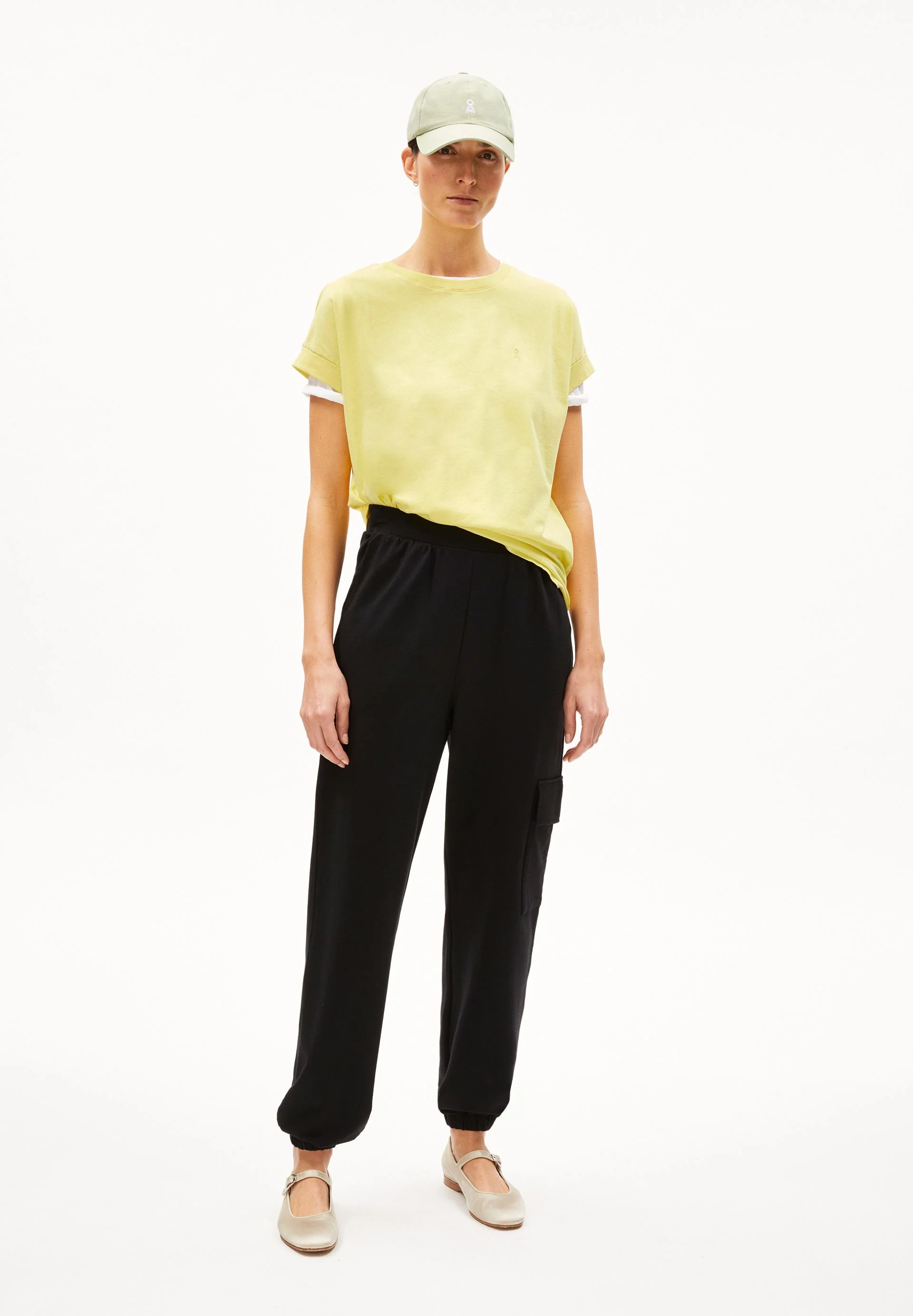 IDAARA T-SHIRT | armedangels yellow light - Image 5