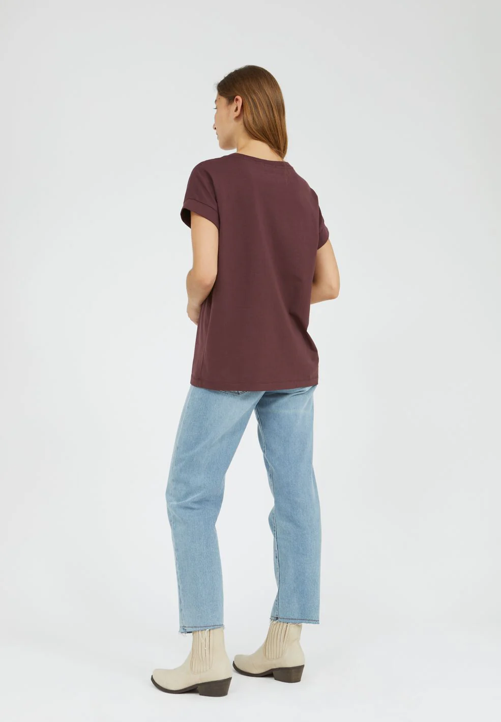 IDAARA T-SHIRT | aubergine - Image 2