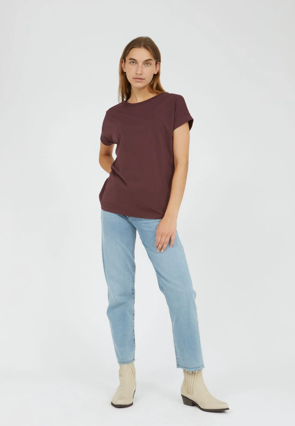 IDAARA T-SHIRT | aubergine - Image 4