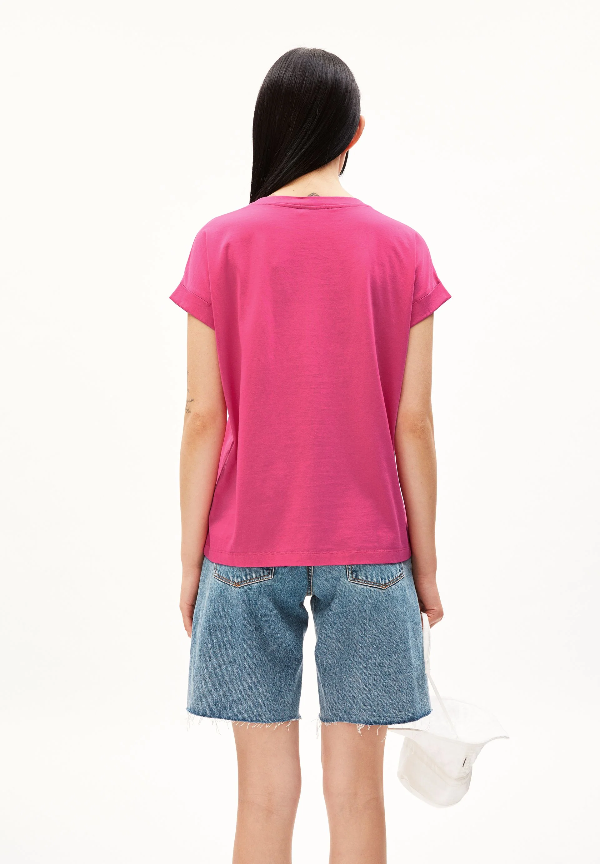 IDAARA T-SHIRT | bright raspberry - Image 2