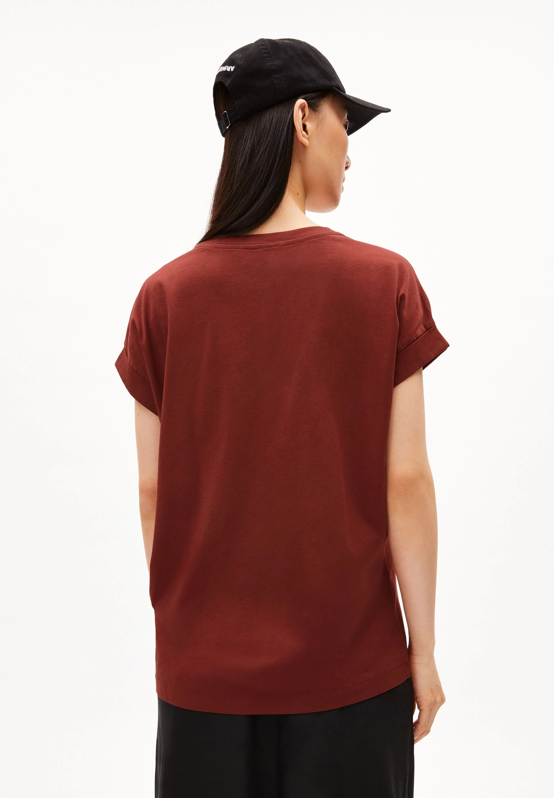 IDAARA T-SHIRT | dark crimson - Image 2