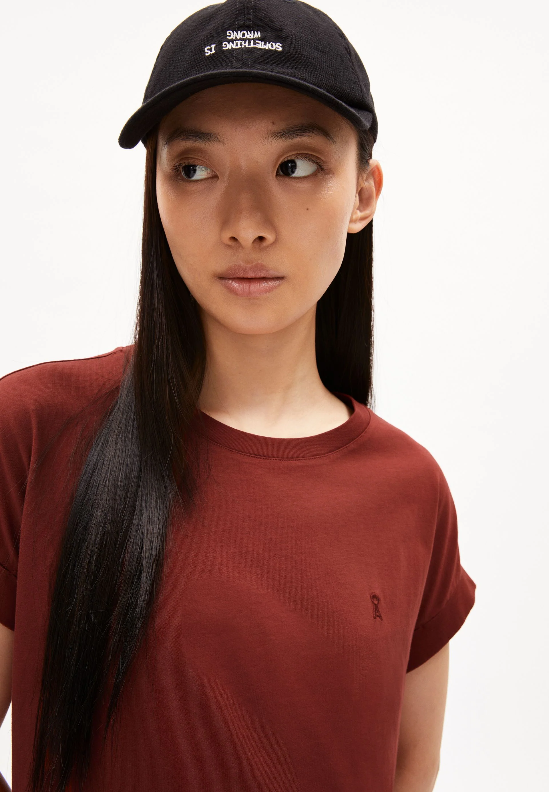 IDAARA T-SHIRT | dark crimson - Image 3