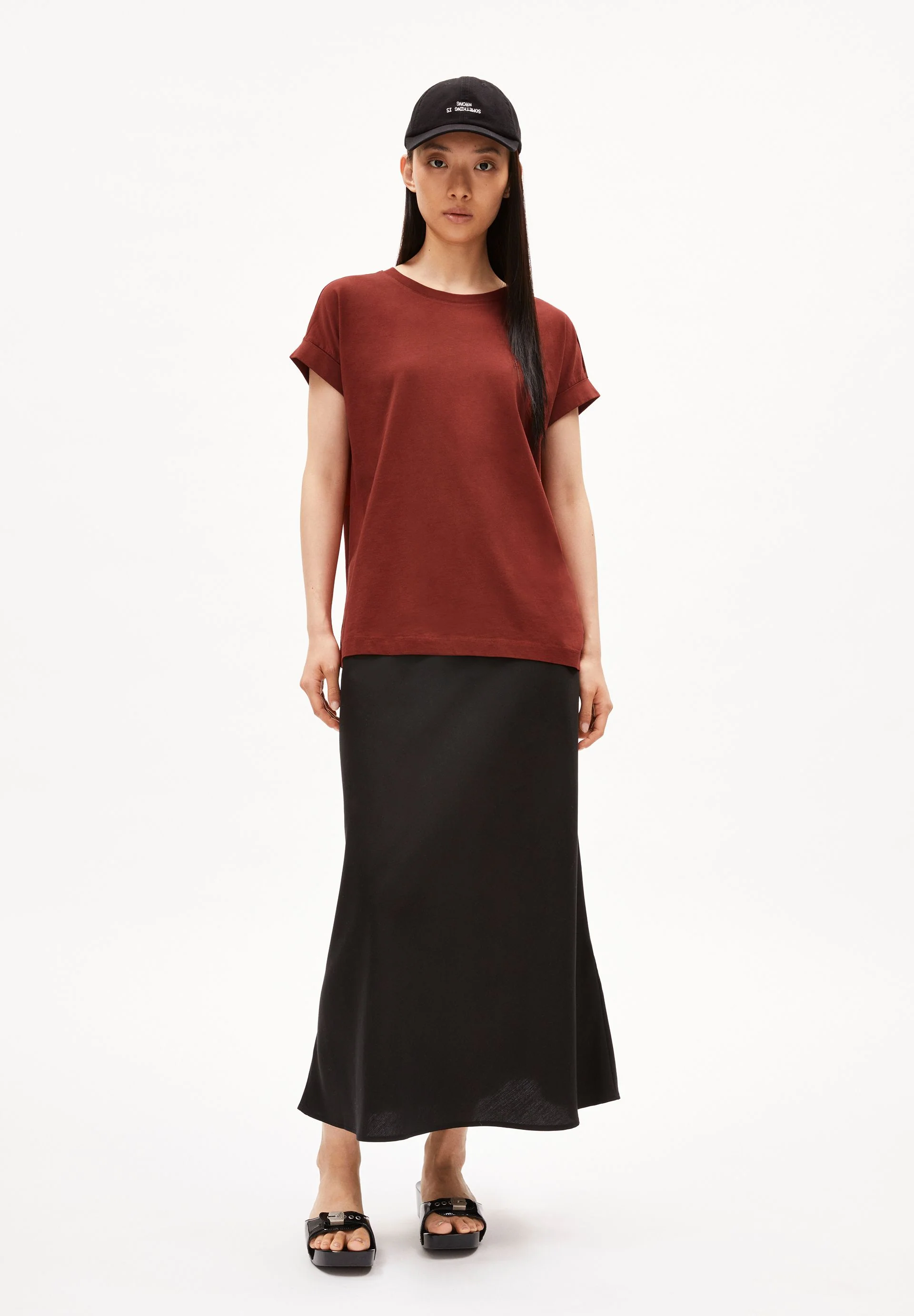 IDAARA T-SHIRT | dark crimson - Image 5