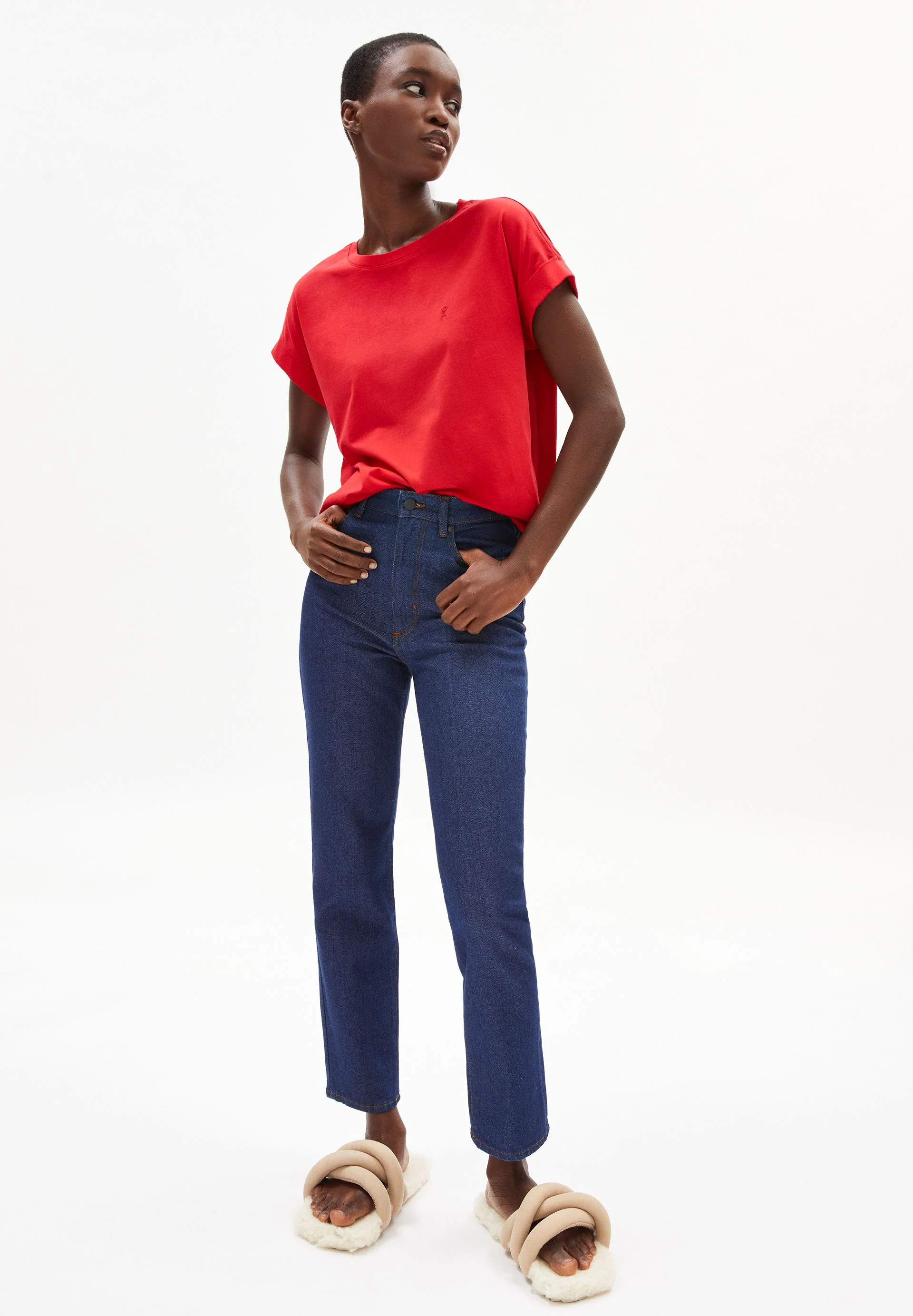 IDAARA T-SHIRT | dark poppy - Image 5