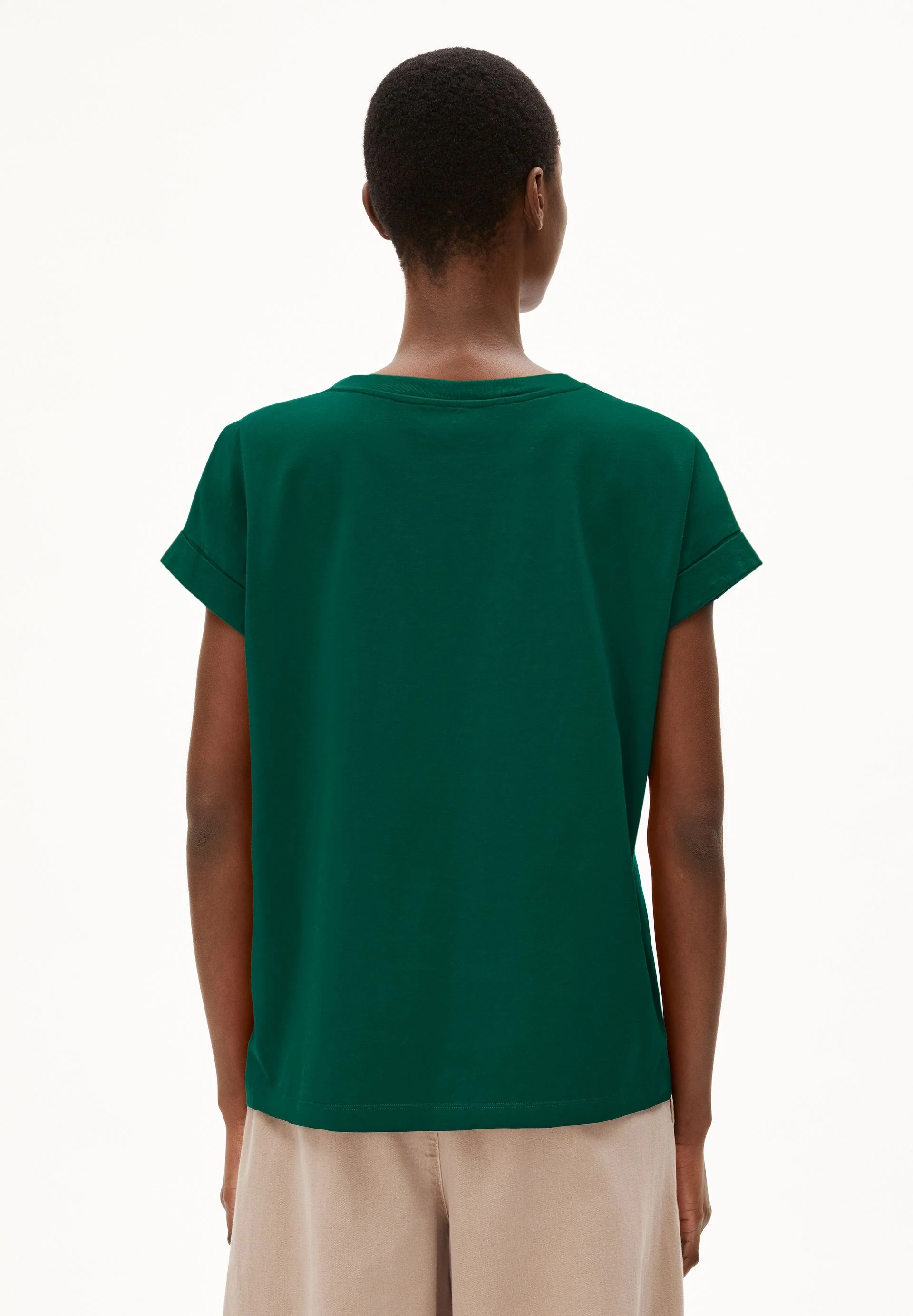 IDAARA T-SHIRT | emerald green - Image 2
