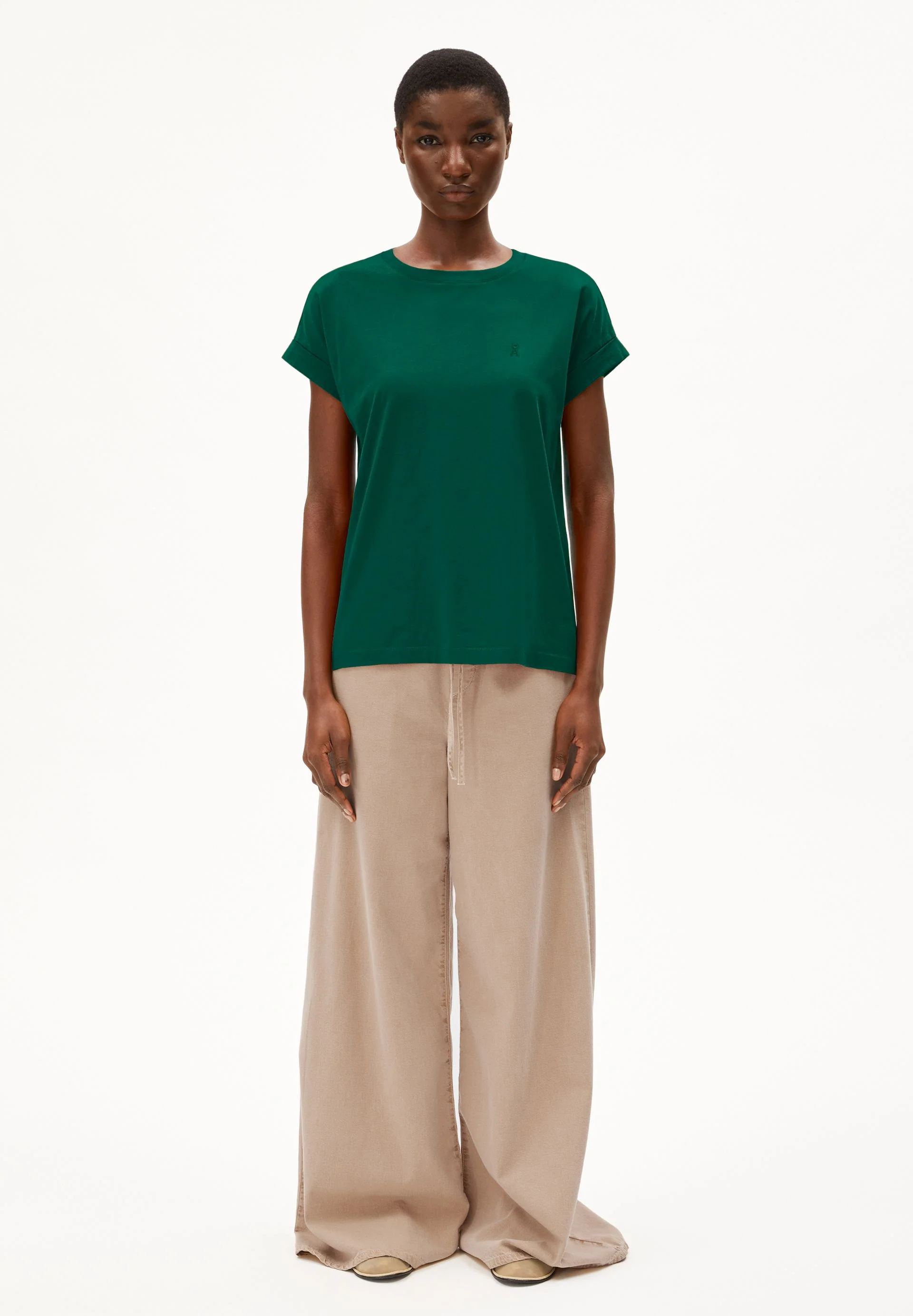 IDAARA T-SHIRT | emerald green - Image 5