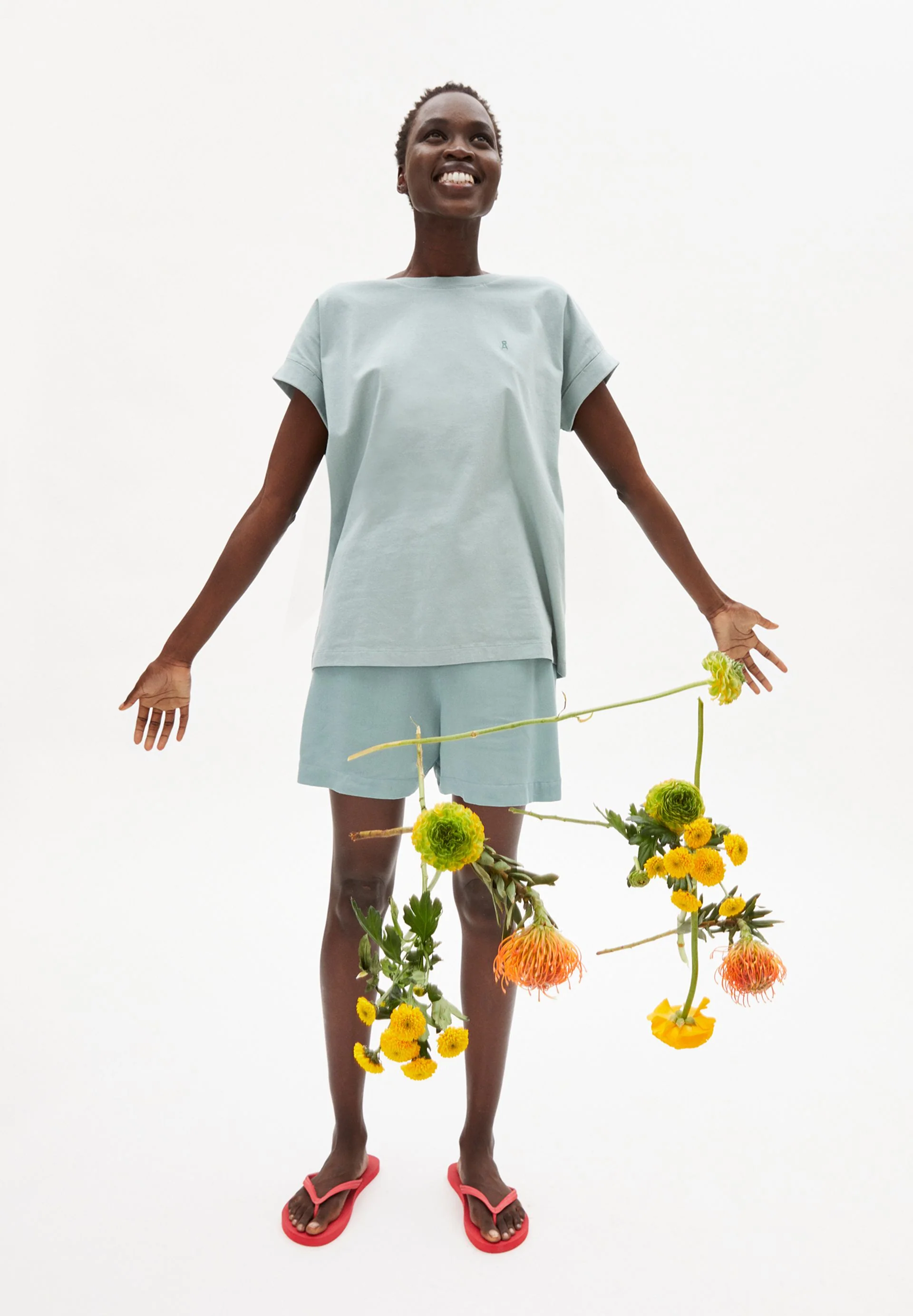 IDAARA T-SHIRT | eucalyptus green - Image 4