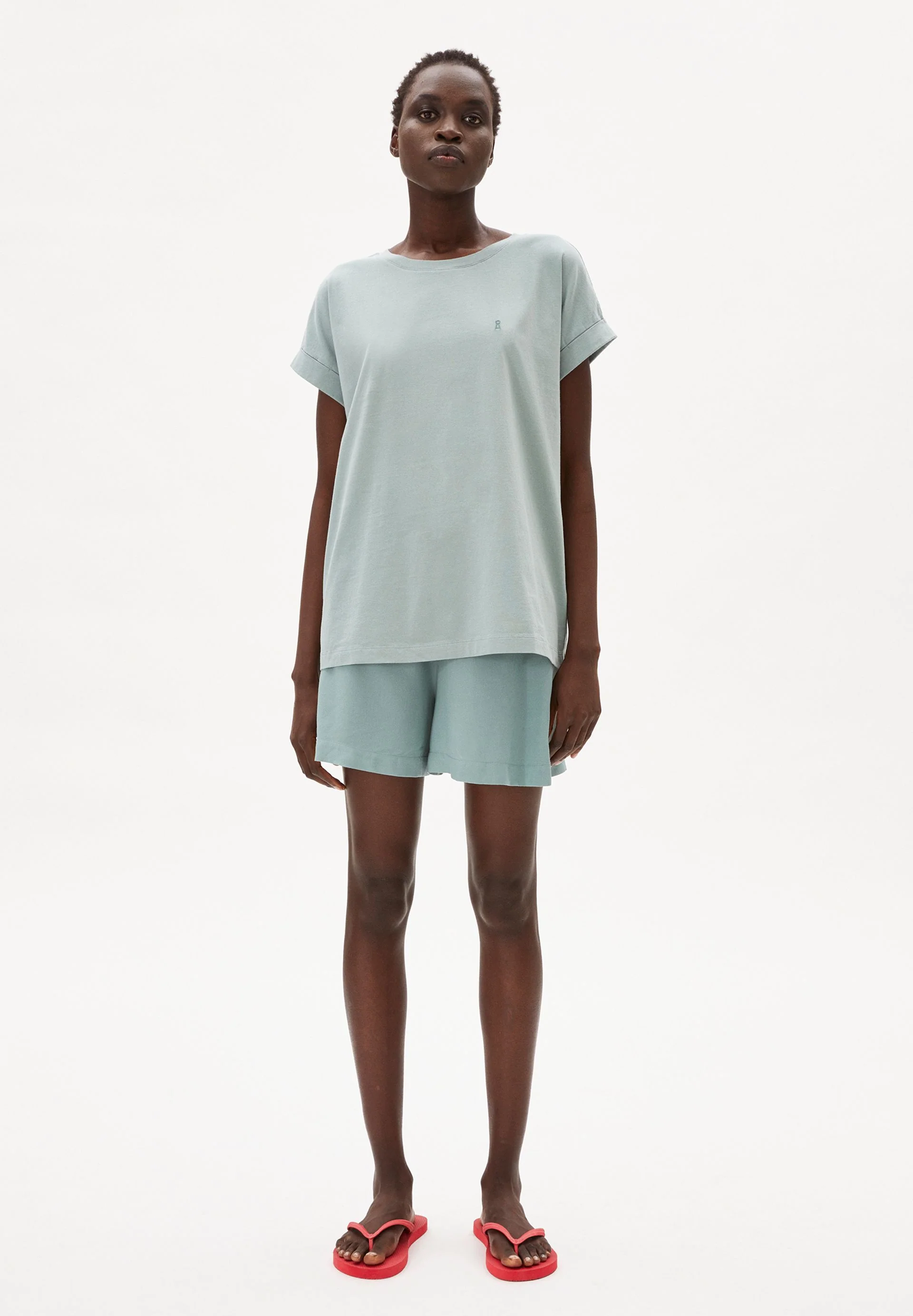 IDAARA T-SHIRT | eucalyptus green - Image 5