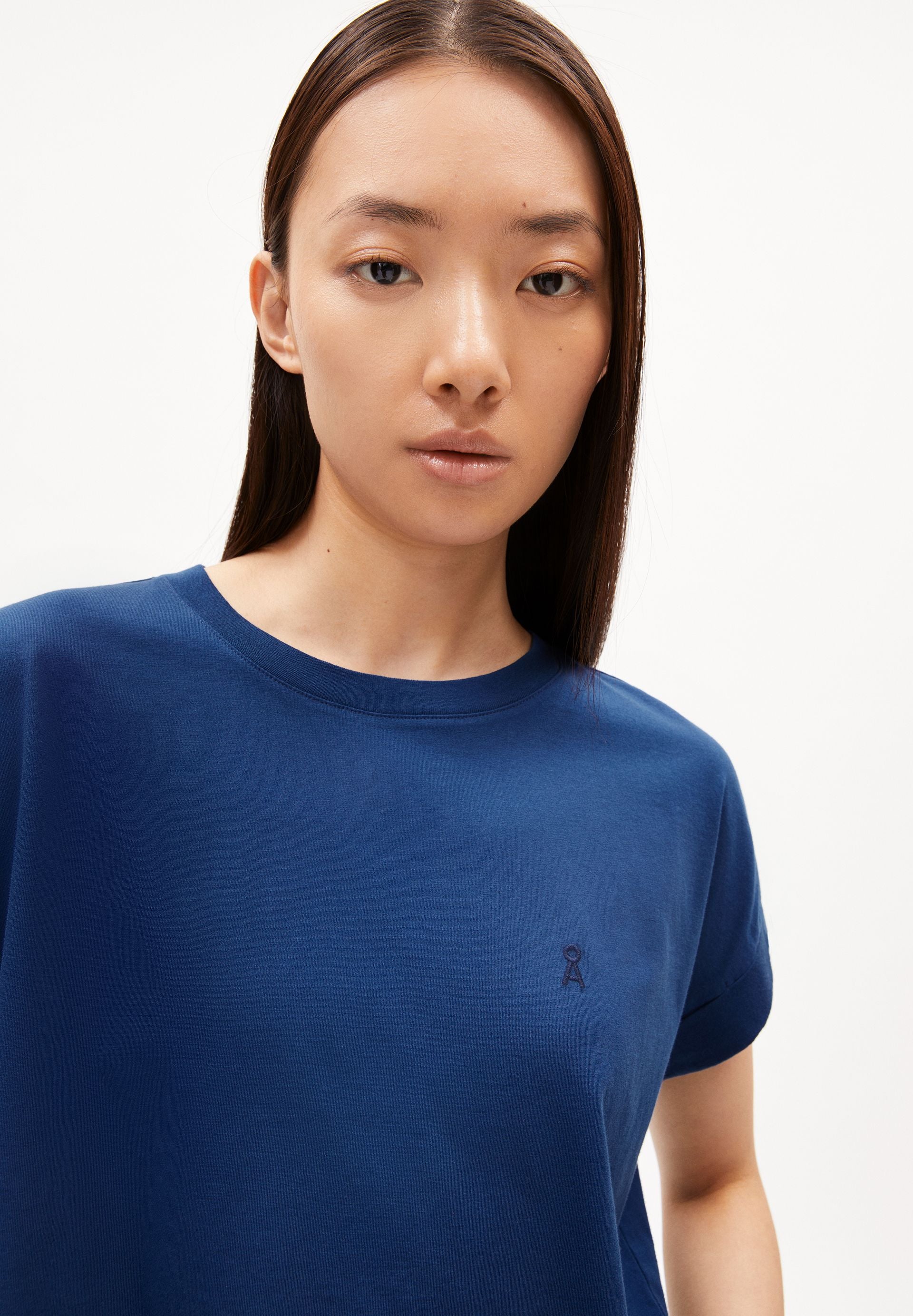 IDAARA T-SHIRT | faded indigo - Image 3