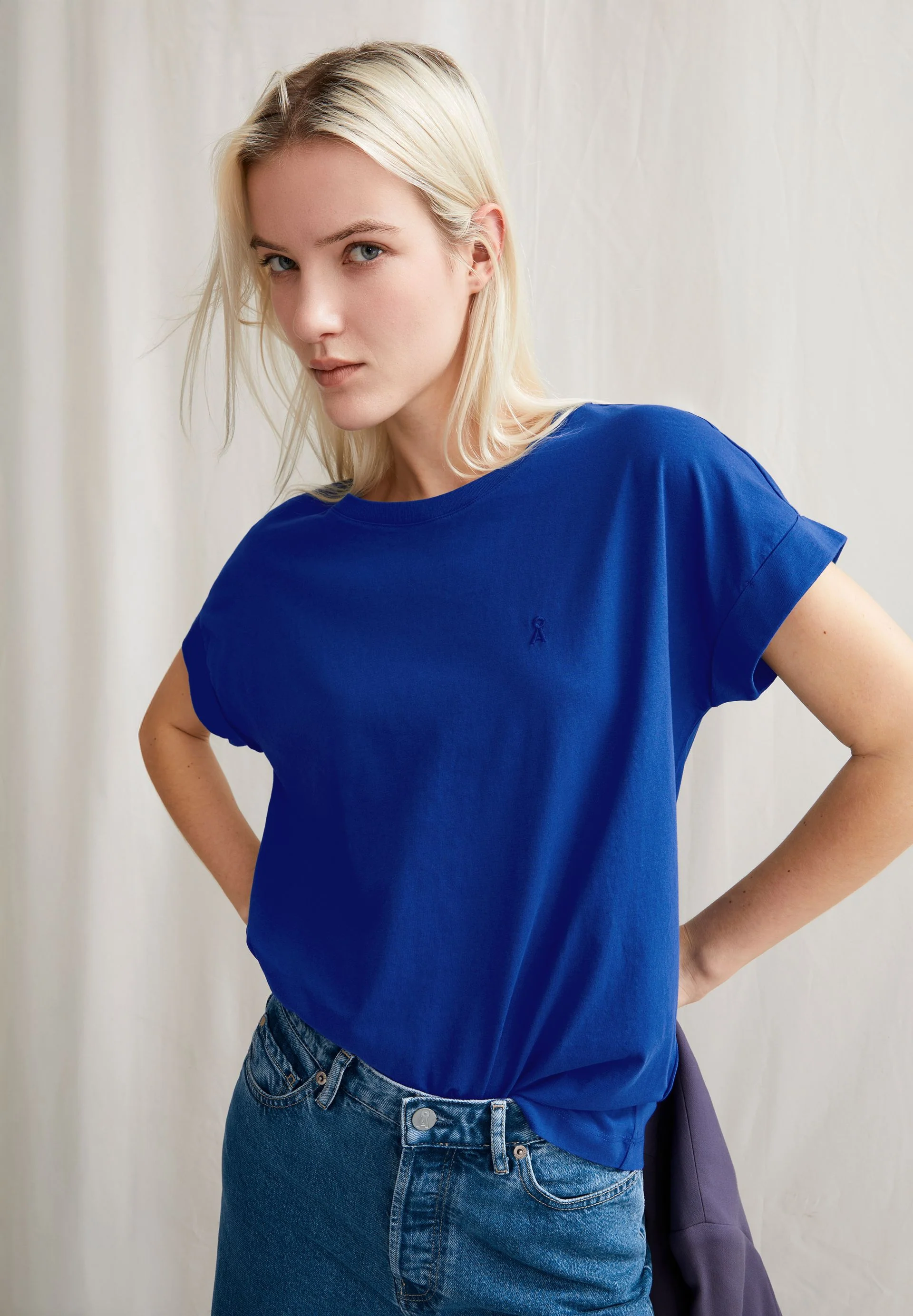 IDAARA T-SHIRT | lapis blue - Image 4