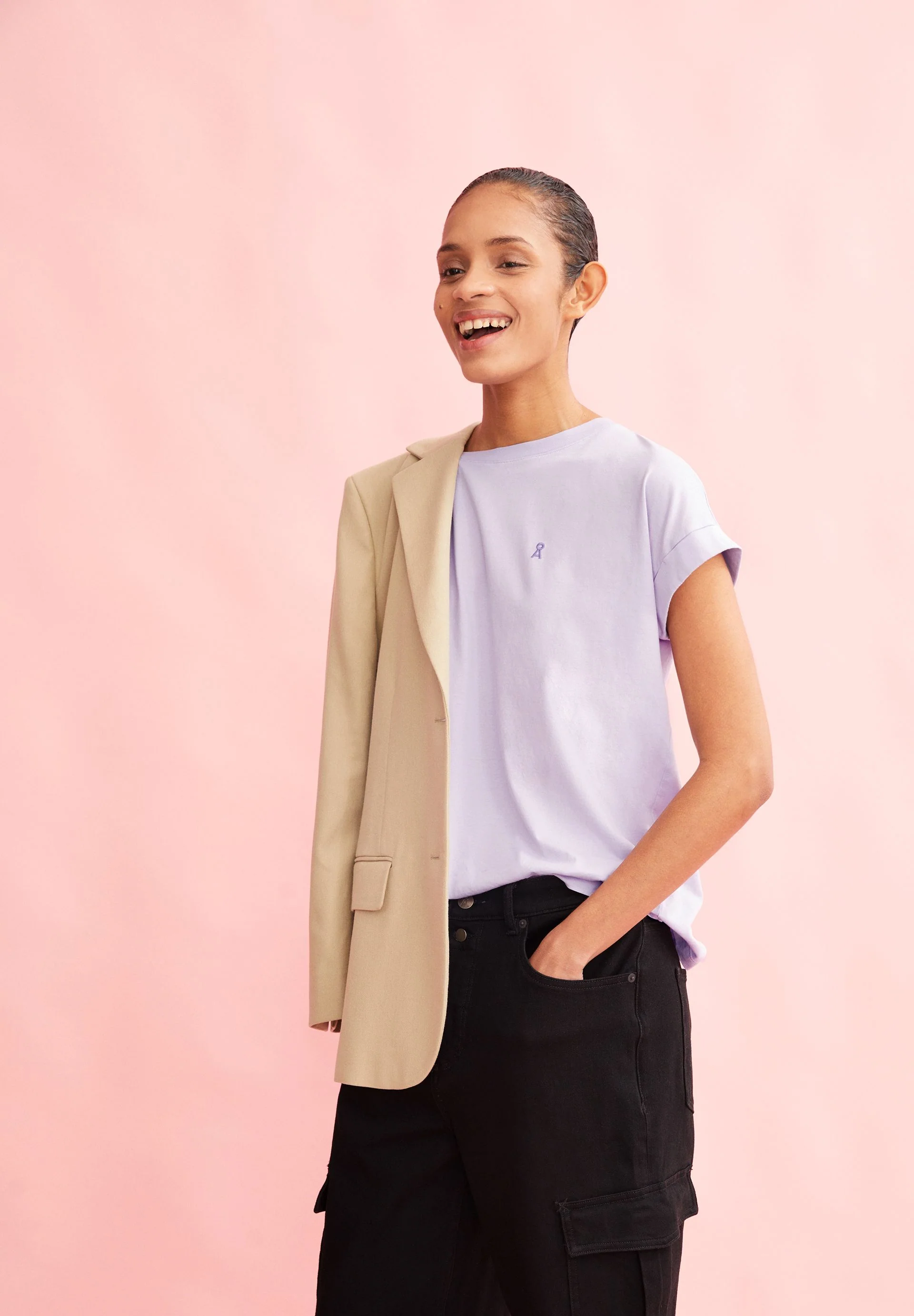 IDAARA T-SHIRT | lavender light - Image 4
