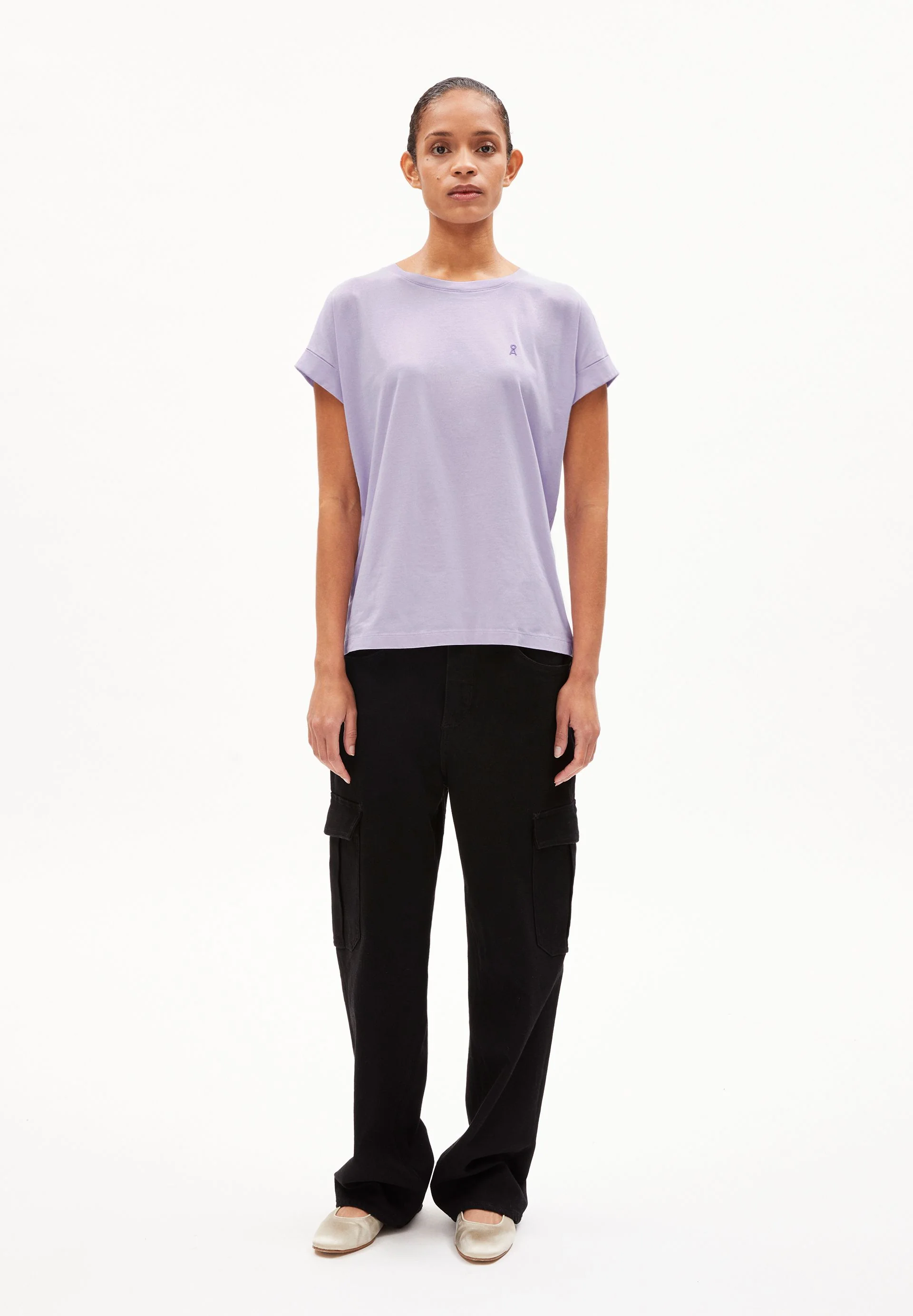 IDAARA T-SHIRT | lavender light - Image 5