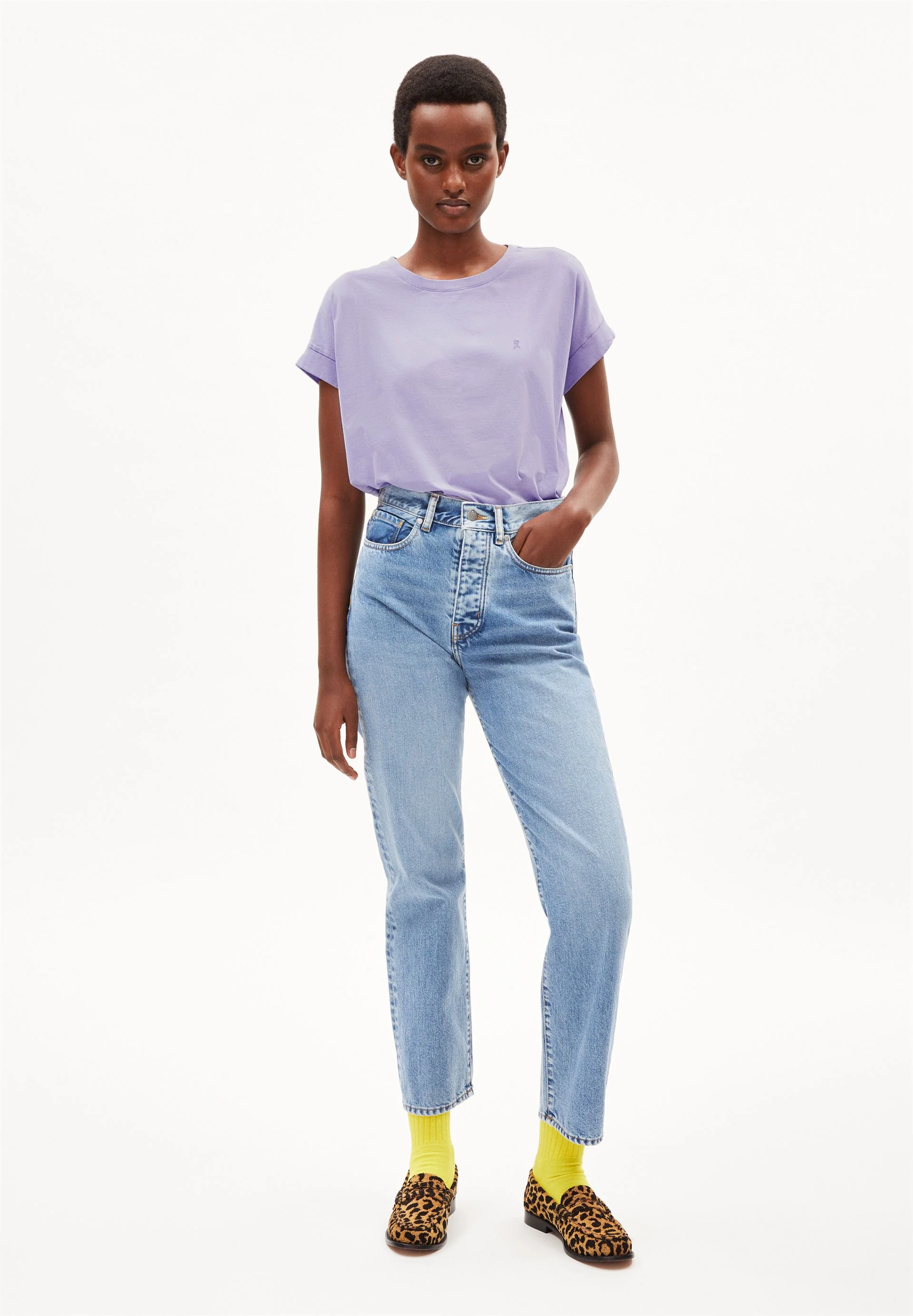 IDAARA T-SHIRT | light purple stone - Image 5