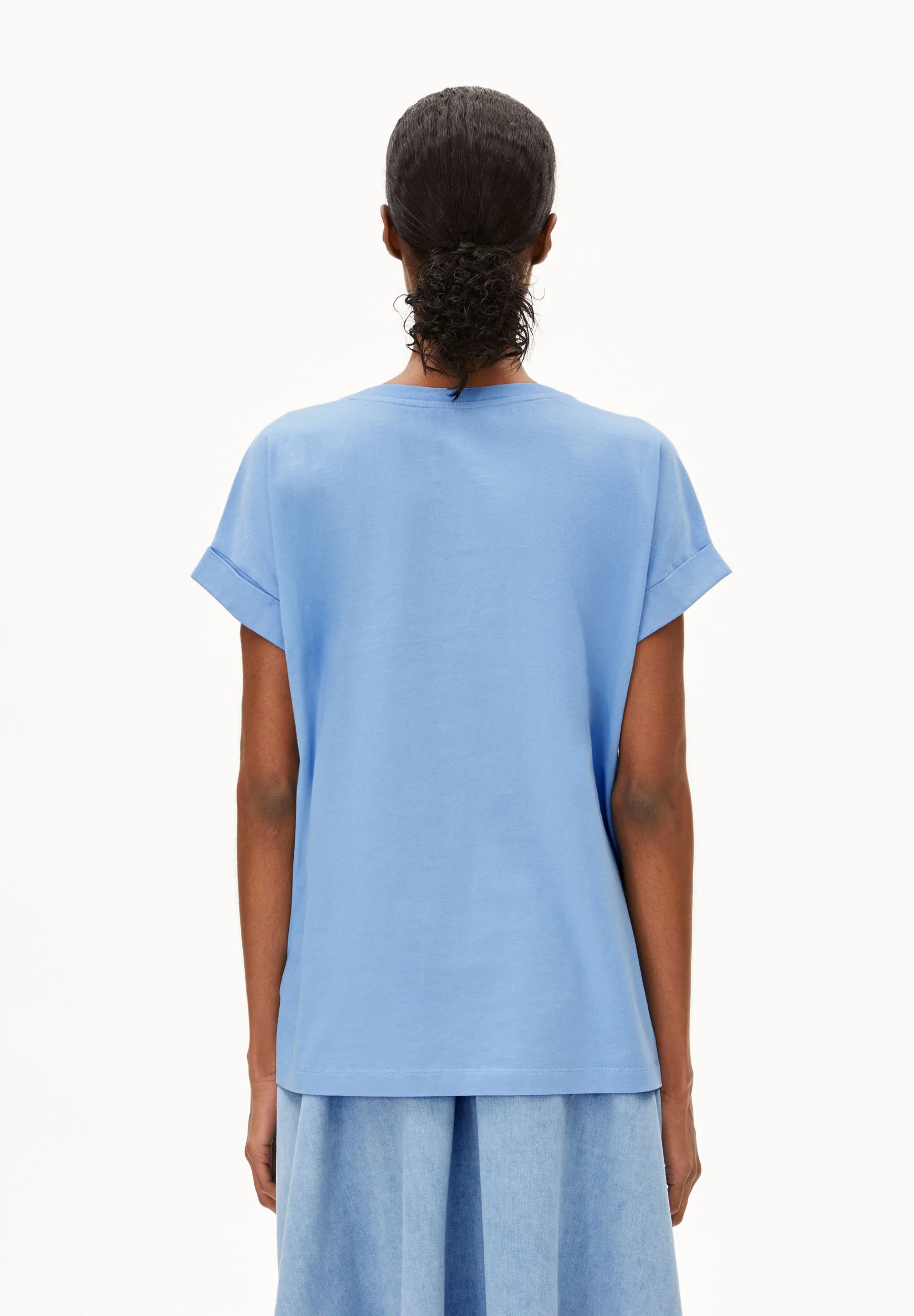 IDAARA T-SHIRT | silky blue - Image 2