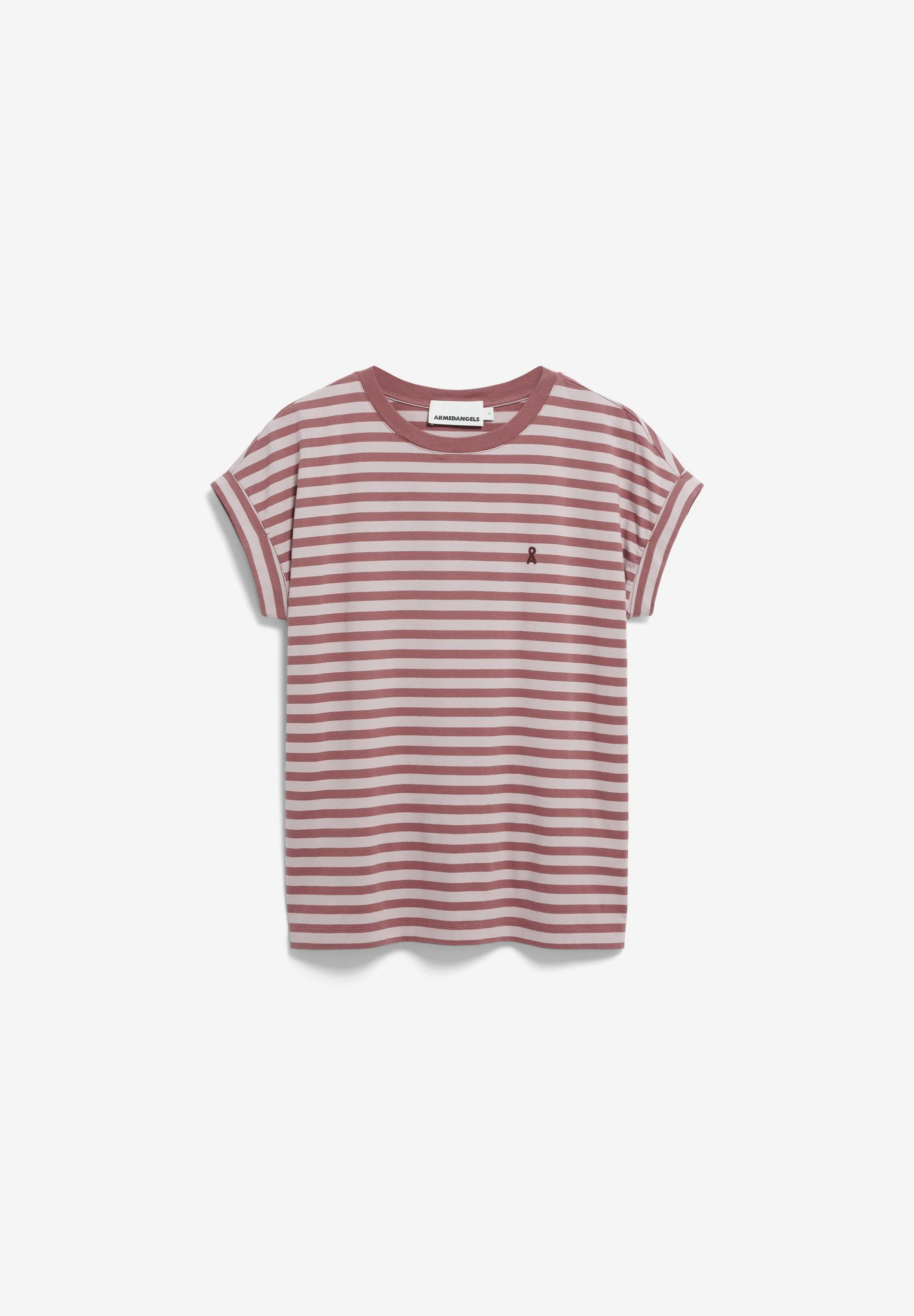 IDAARA GESTREIFTES T-SHIRT | ice grape-dark berry - Image 6