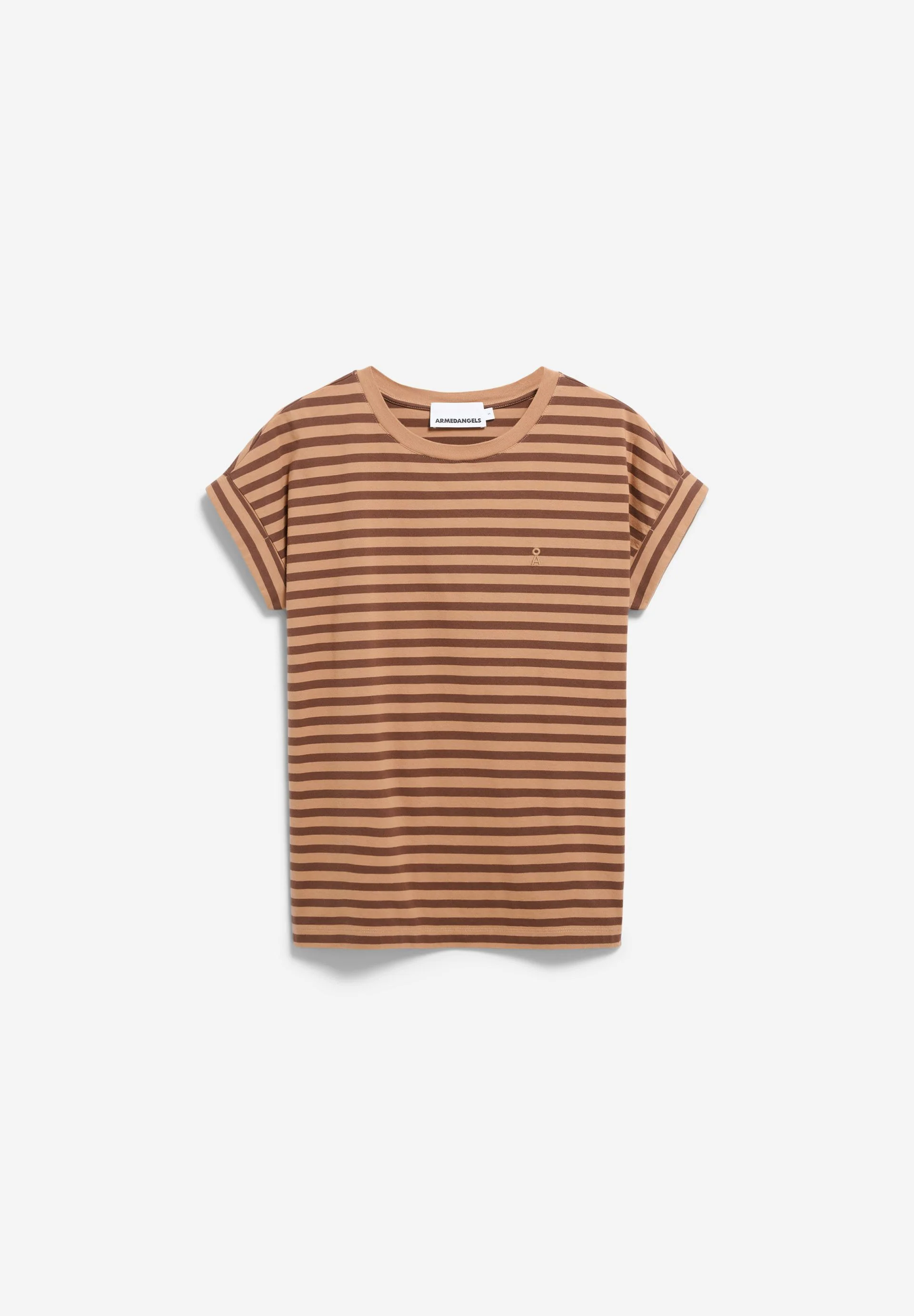 IDAARA GESTREIFTES T-SHIRT | pale umber-toasty tan - Image 6