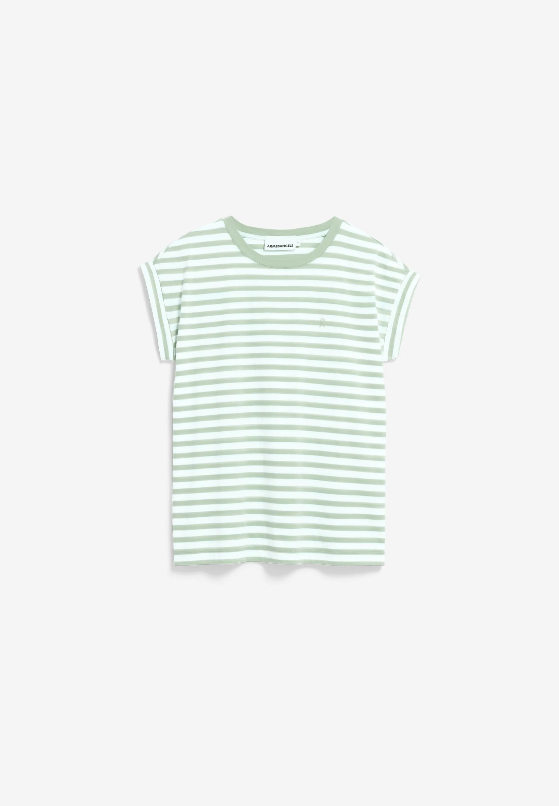 IDAARA GESTREIFTES T-SHIRT | white-foam - Image 6