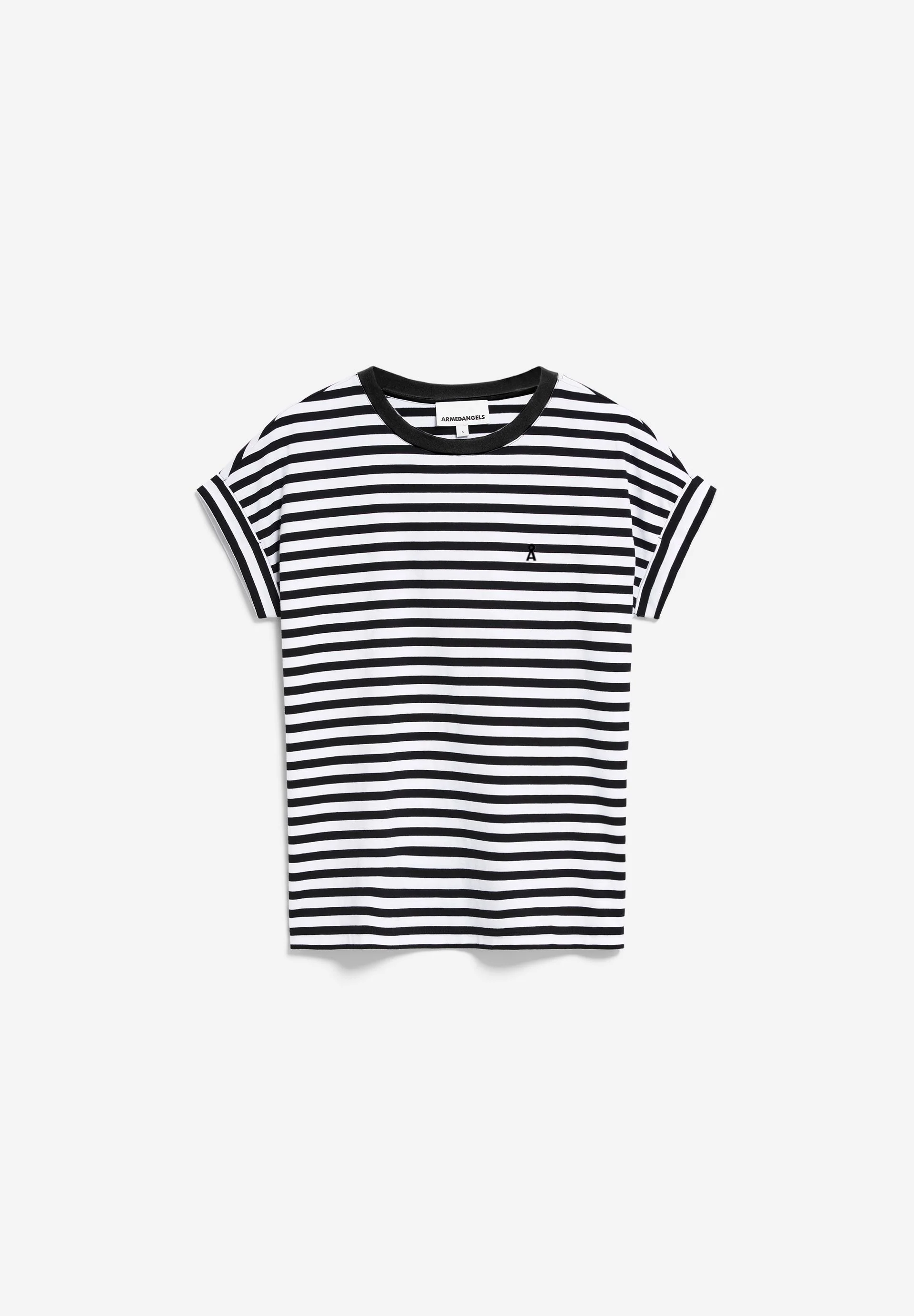 IDAARA GESTREIFTES T-SHIRT | white-black - Image 6