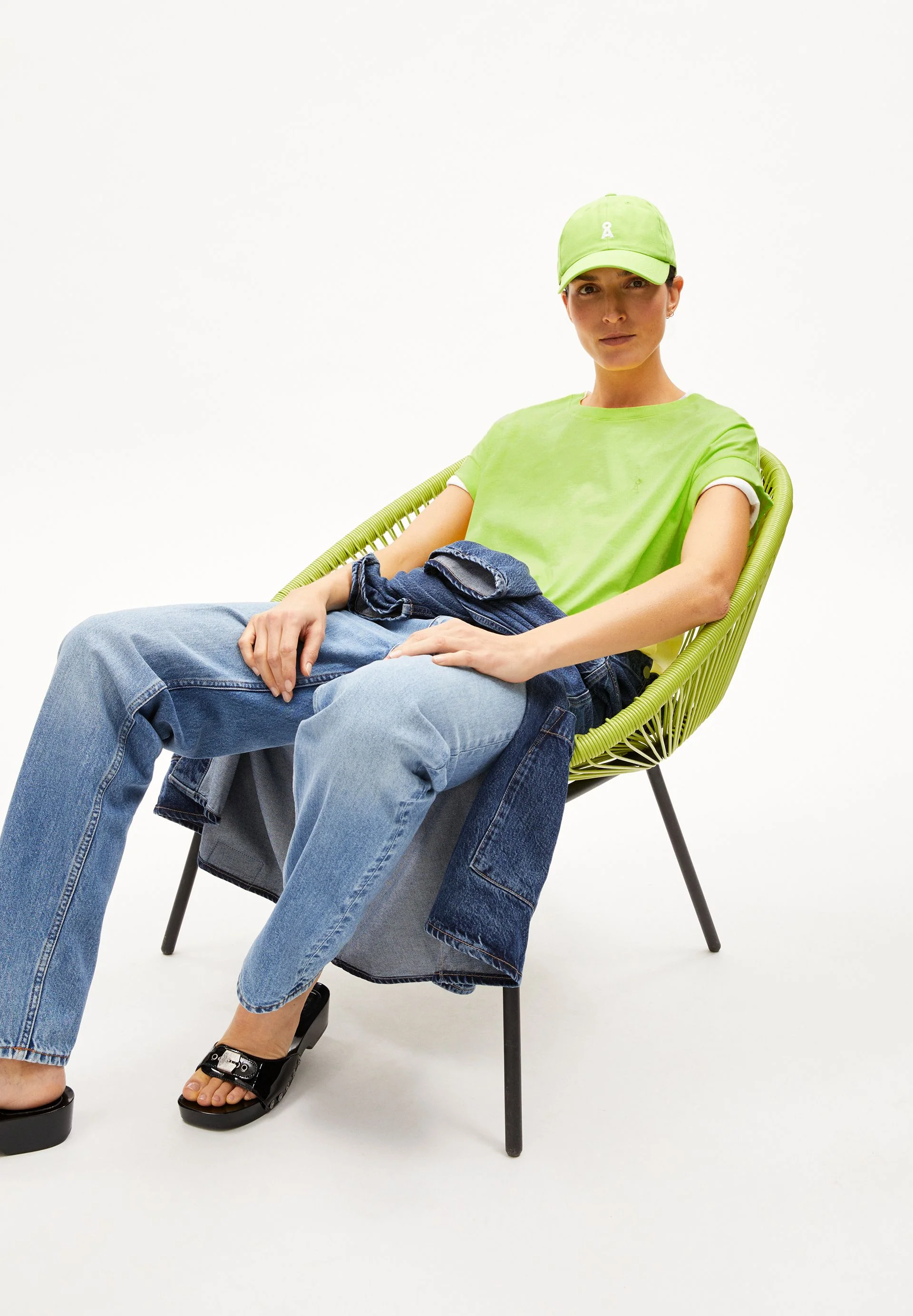 IDAARA T-SHIRT | super lime - Image 4