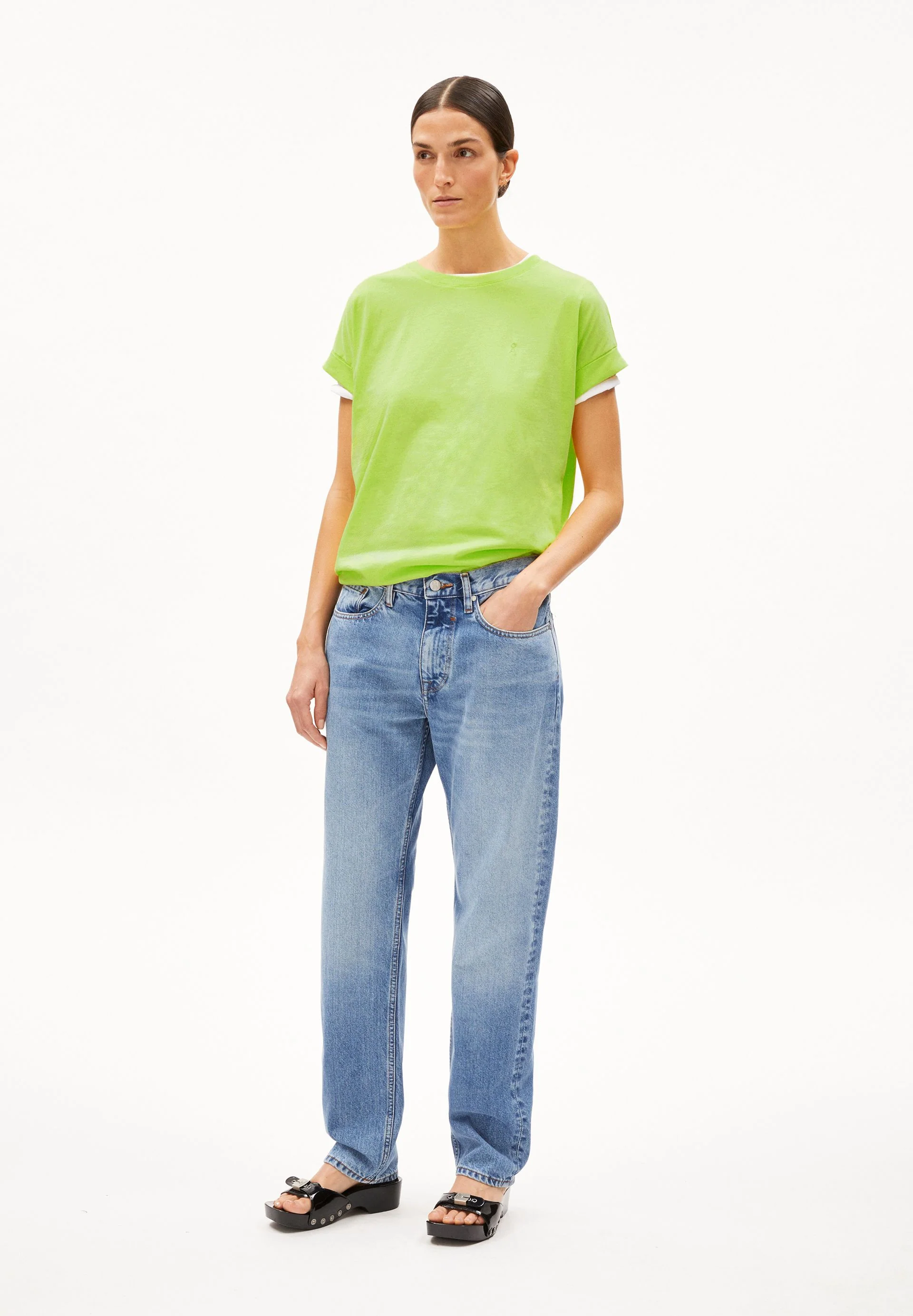 IDAARA T-SHIRT | super lime - Image 5