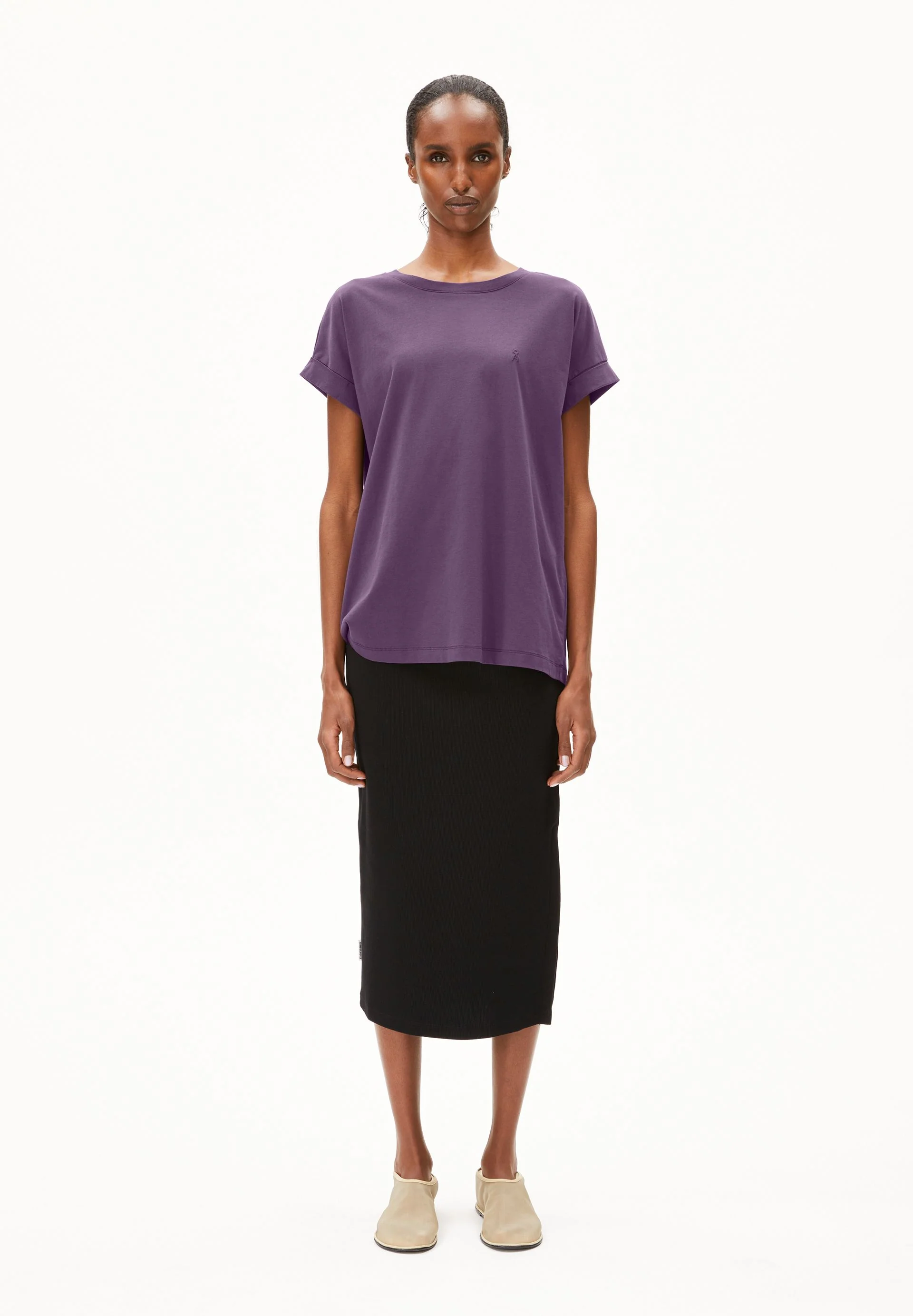 IDAARA T-SHIRT | vivid violet - Image 5