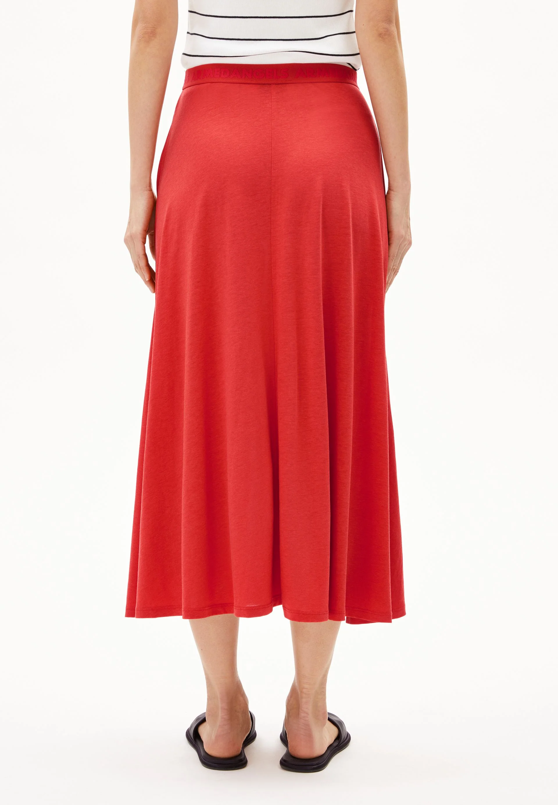 ILENIAA LARAA MIDI-ROCK | coral blush - Image 2