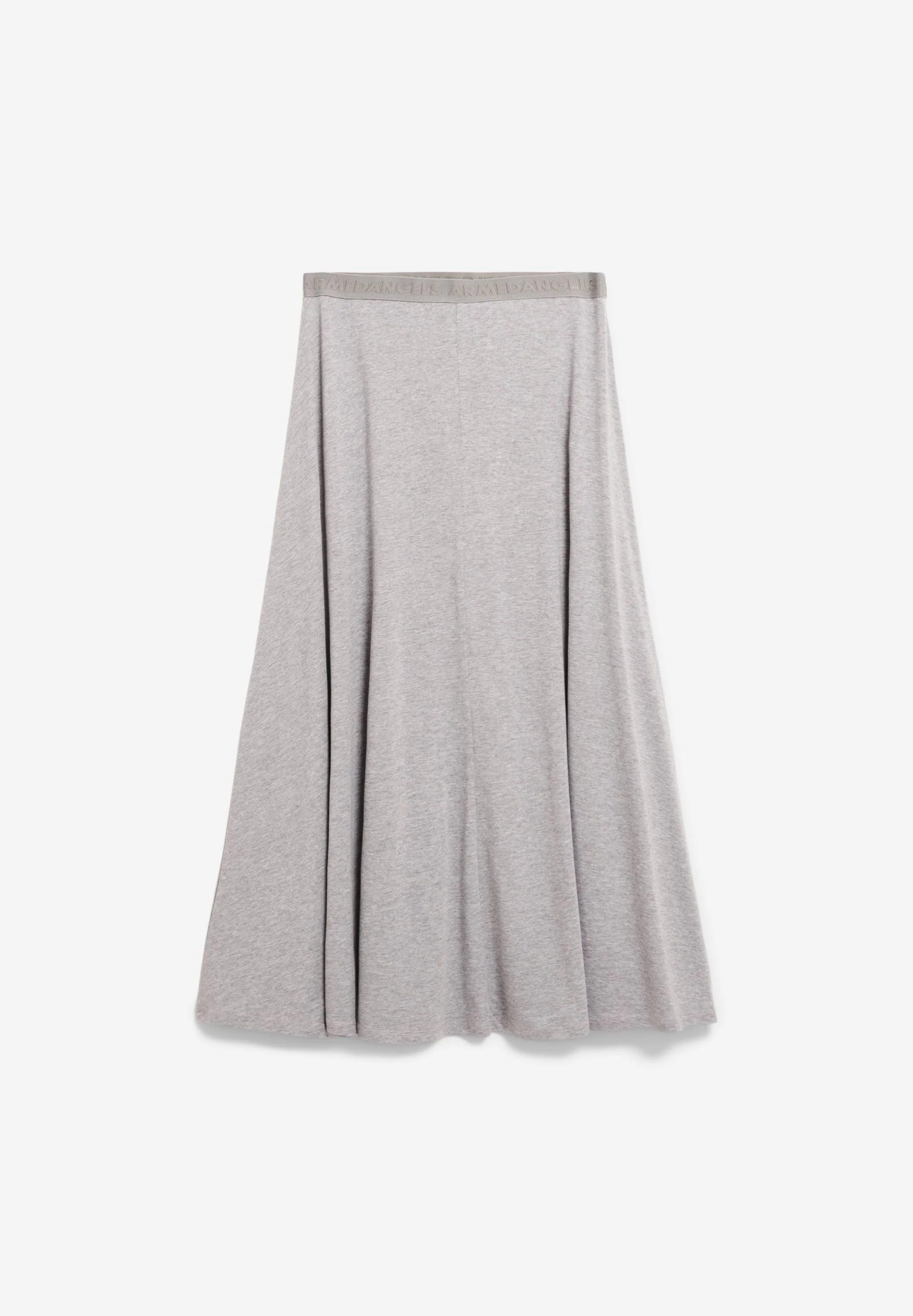 ILENIAA LARAA MIDI-ROCK | mid grey melange - Image 6