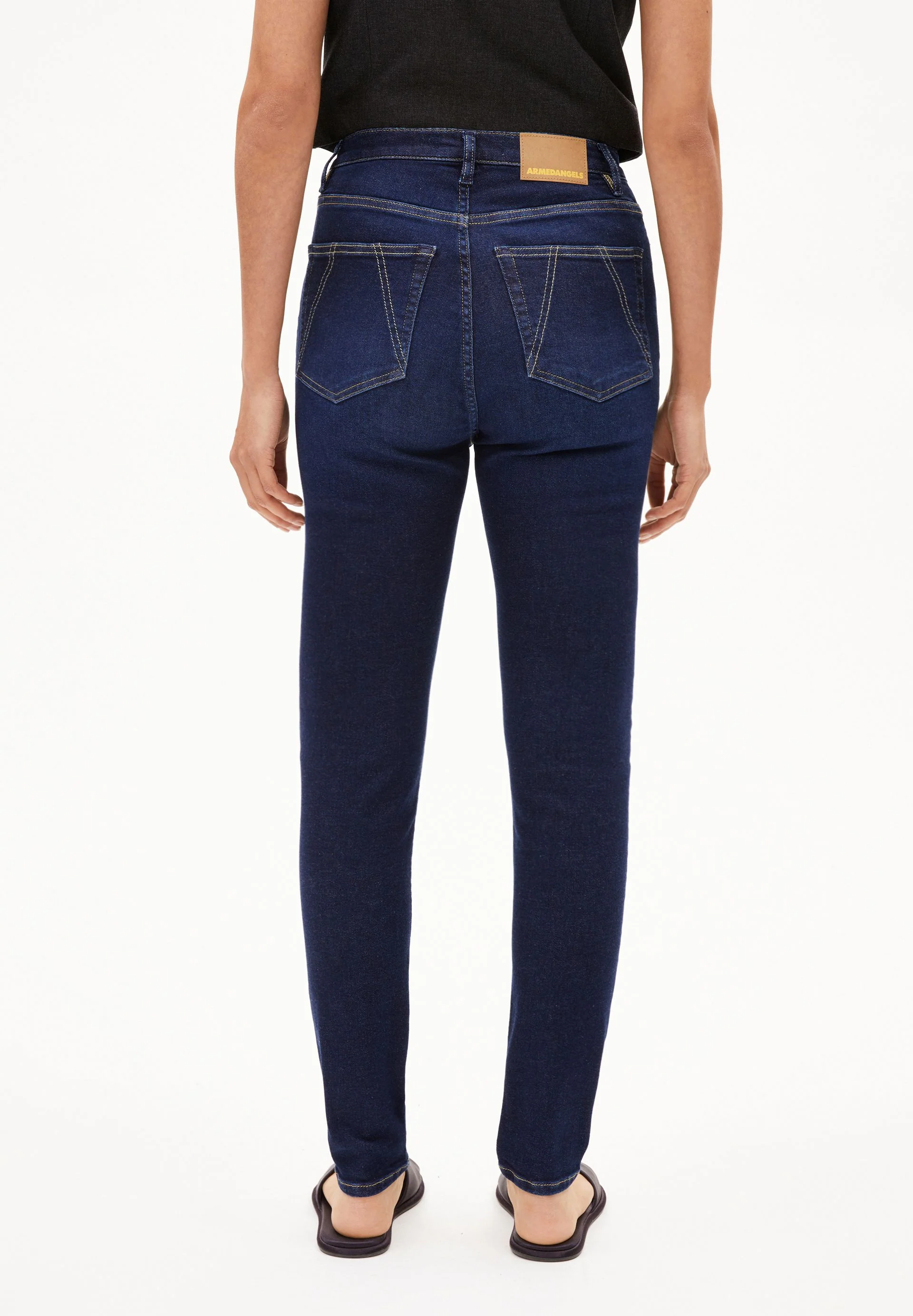 INGAA HIGH WAIST SKINNY JEANS | demure - Image 2
