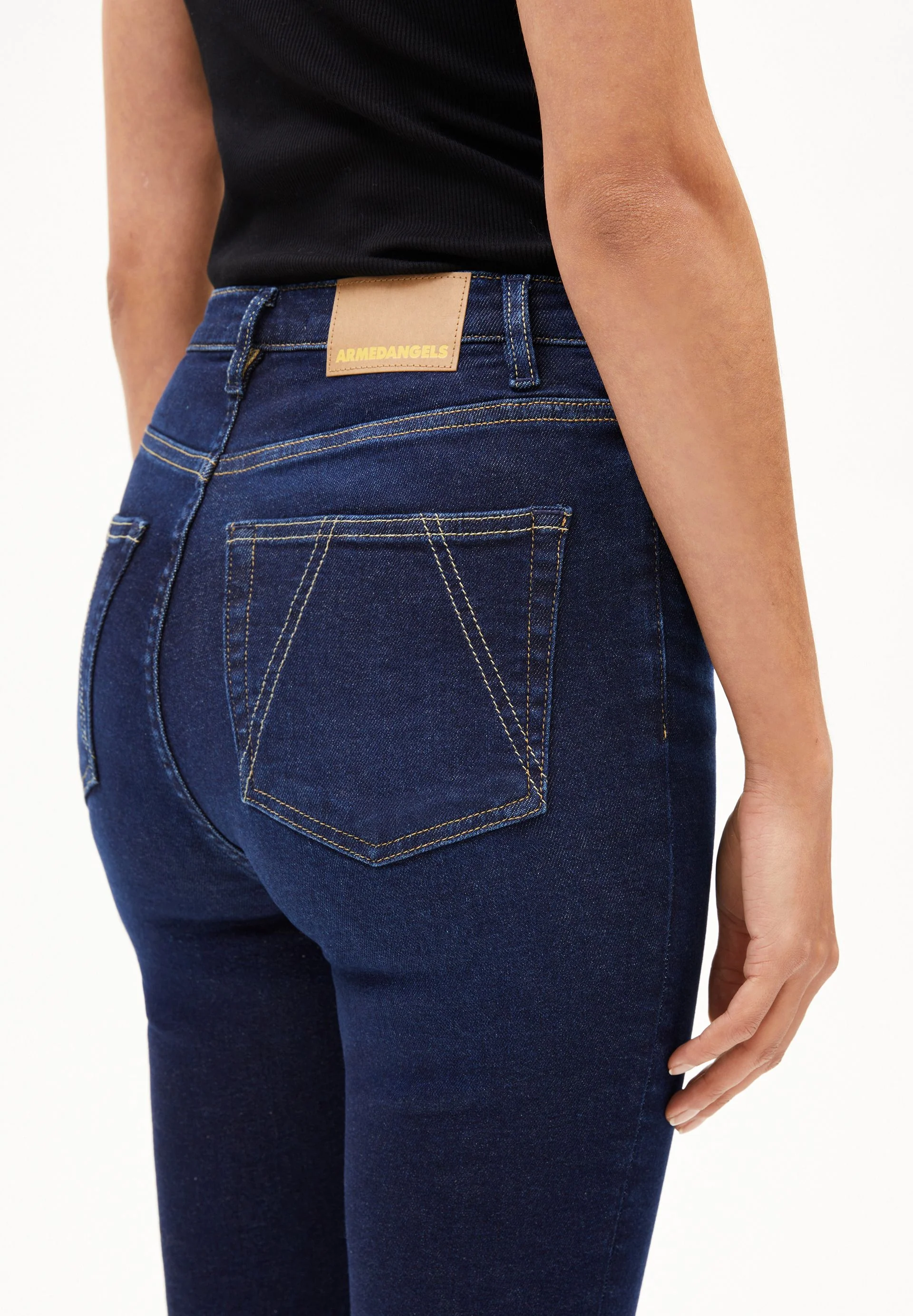 INGAA HIGH WAIST SKINNY JEANS | demure - Image 3