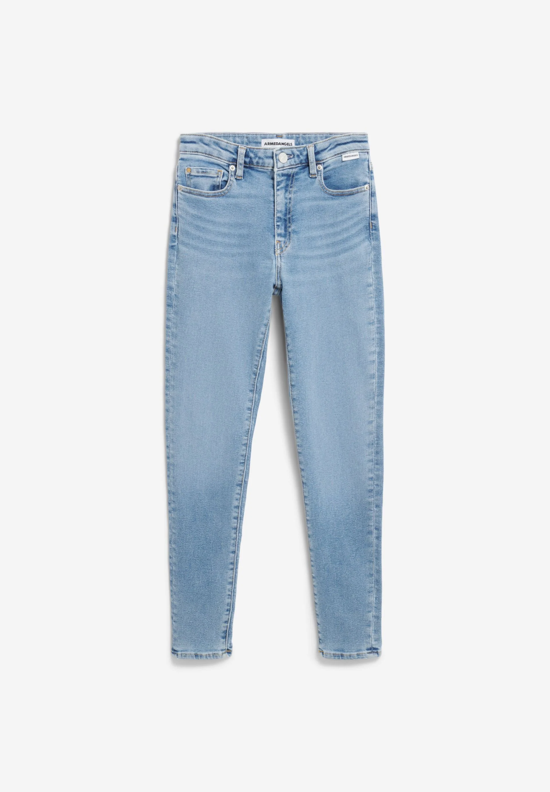 INGAA HIGH WAIST SKINNY JEANS | dove - Image 7